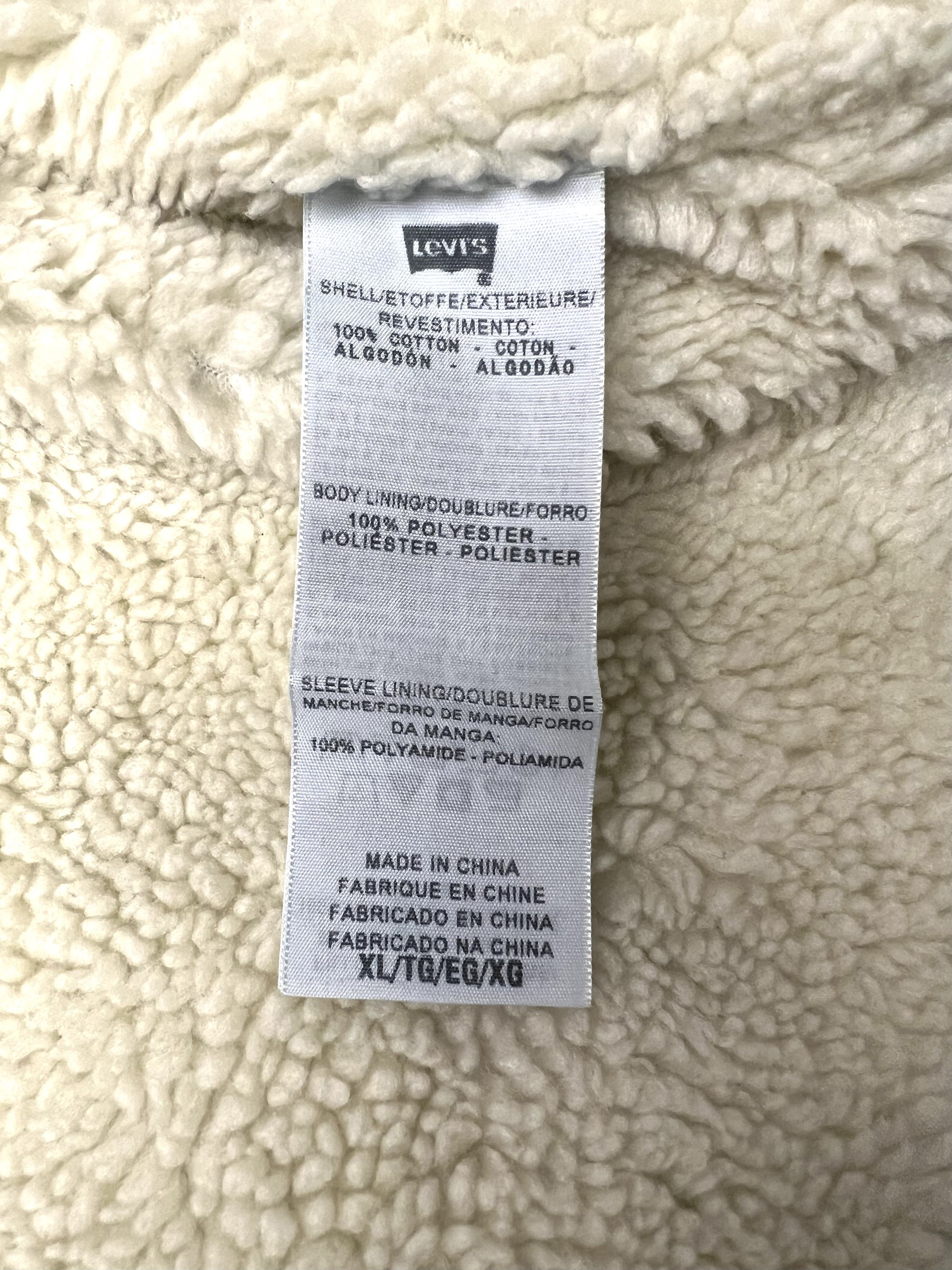 Levi's LEVI'S SHERPA LINED DENIM TRUCKER JACKET SIZE XL Size US XL / EU 56 / 4 - 17 Thumbnail
