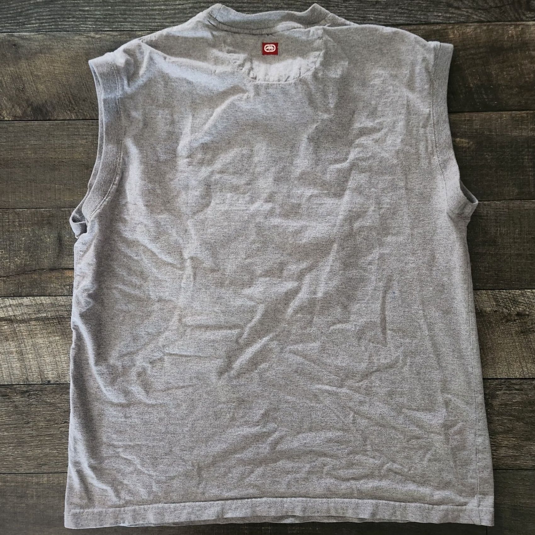 Ecko Unltd. Ecko Unltd Shirt Mens Large Gray Embroidered Hip Hop Y2K 2006 Tee T Shirt Size US L / EU 52-54 / 3 - 6 Thumbnail