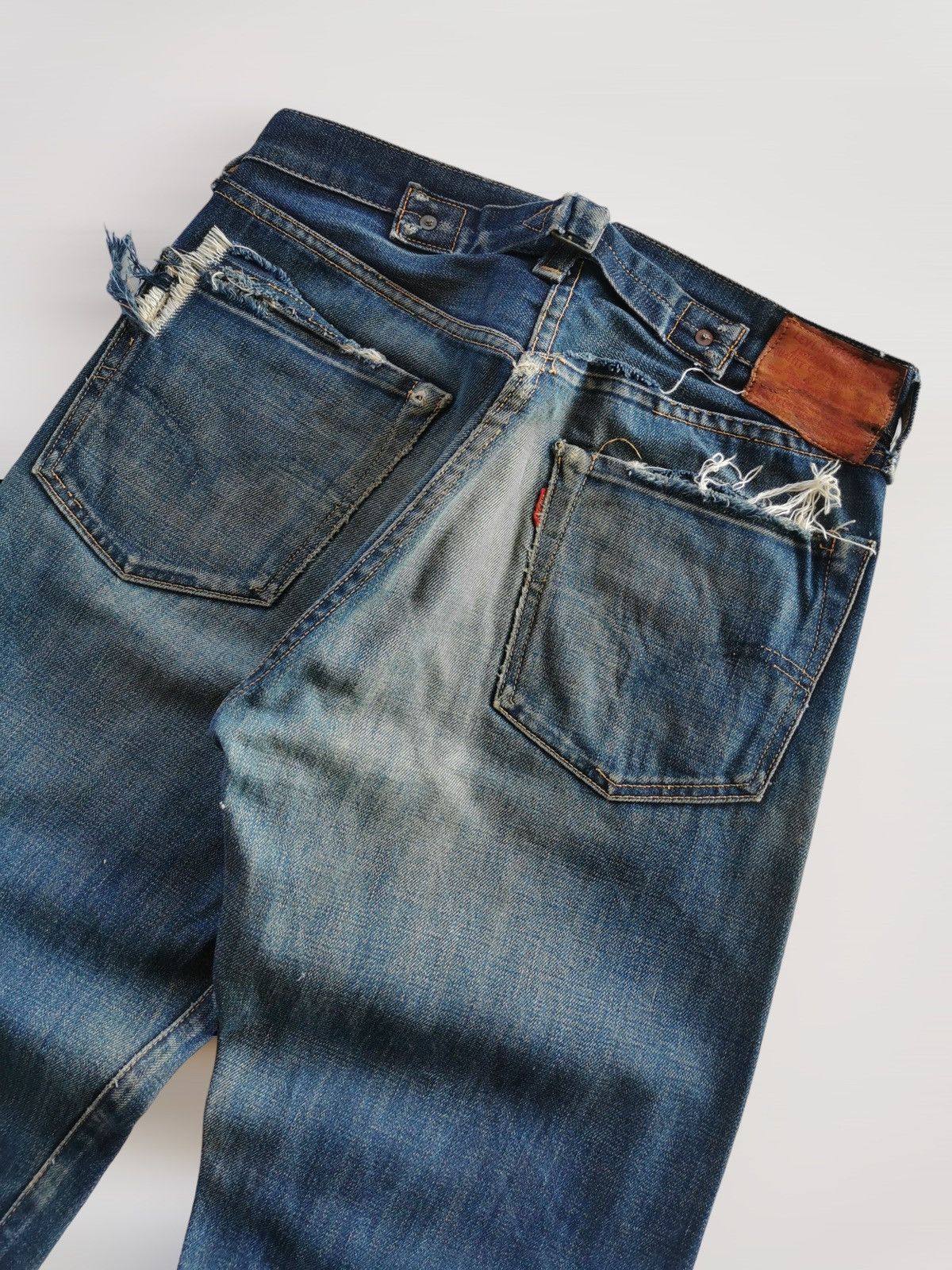 Levi's Levis Vintage Clothing Lot37501 Selvedge Denim Jeans Size US 30 / EU 46 - 3 Thumbnail