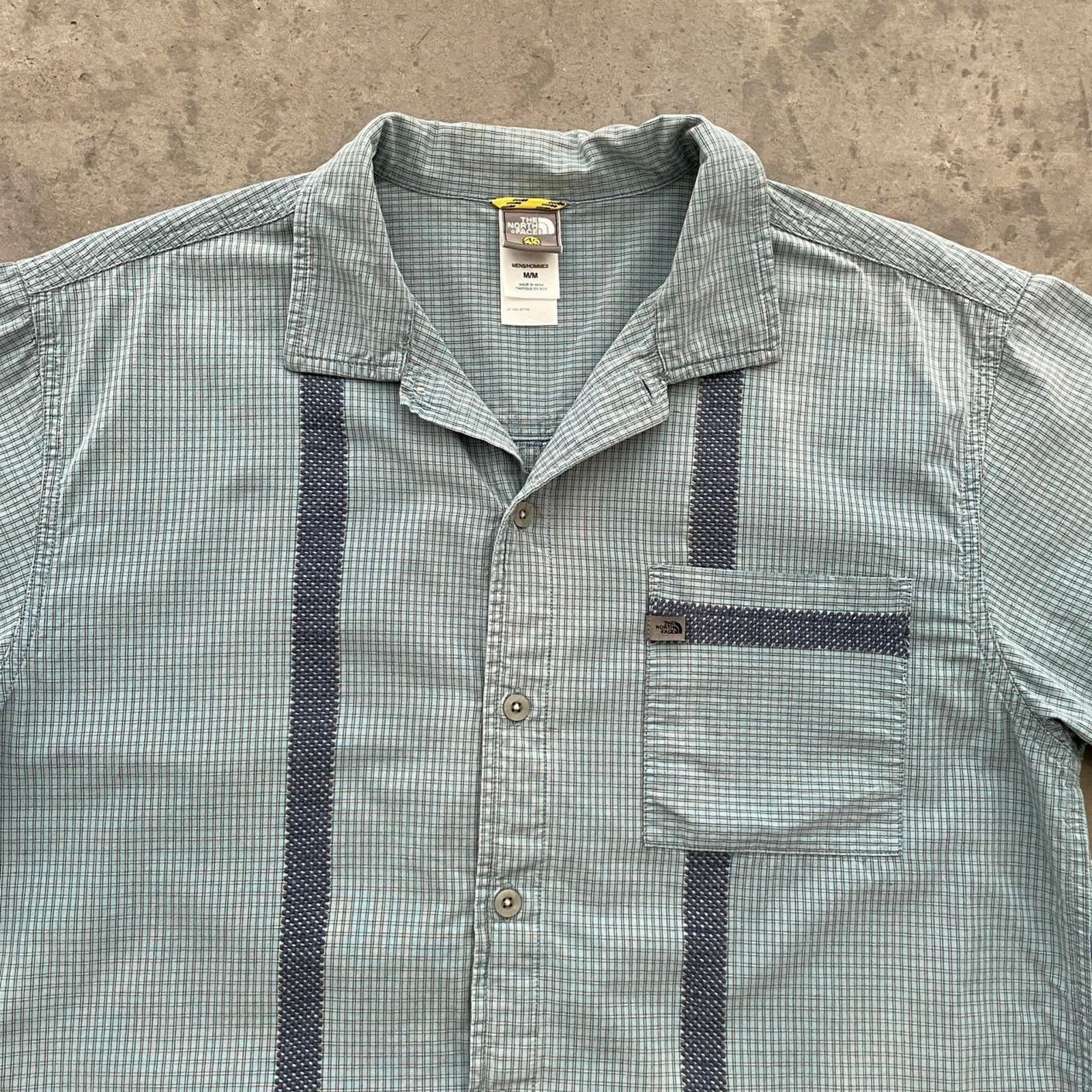The North Face The North Face A5 Blue Button Up Shirt Size US M / EU 48-50 / 2 - 2 Thumbnail