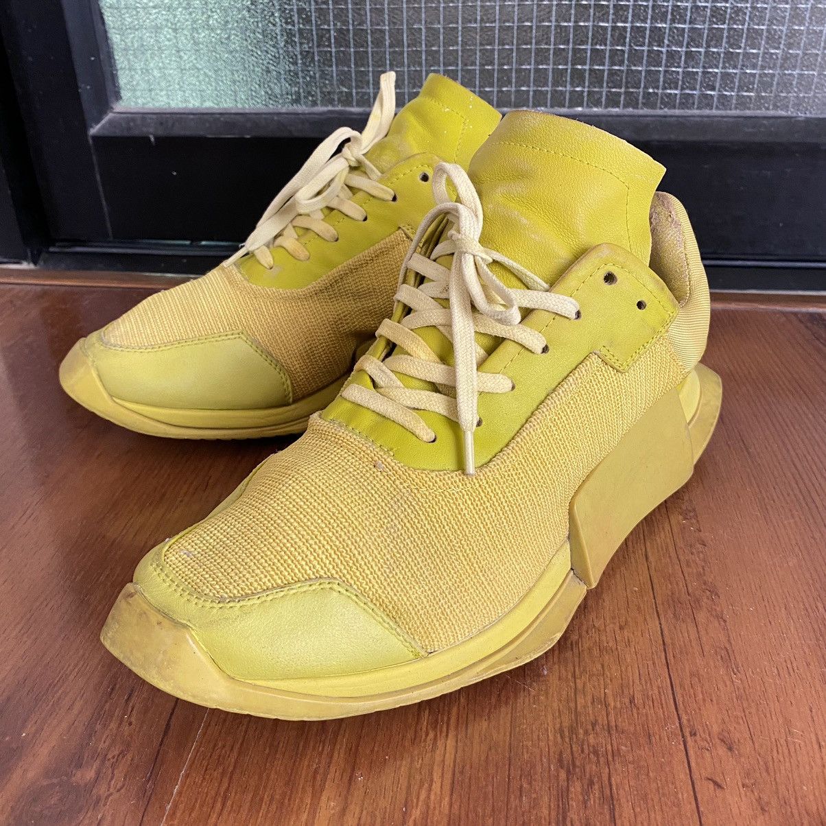 Rick Owens ADIDAS X RICK OWENS NEW RUNNER Size US 9.5 / EU 42-43 - 2 Thumbnail