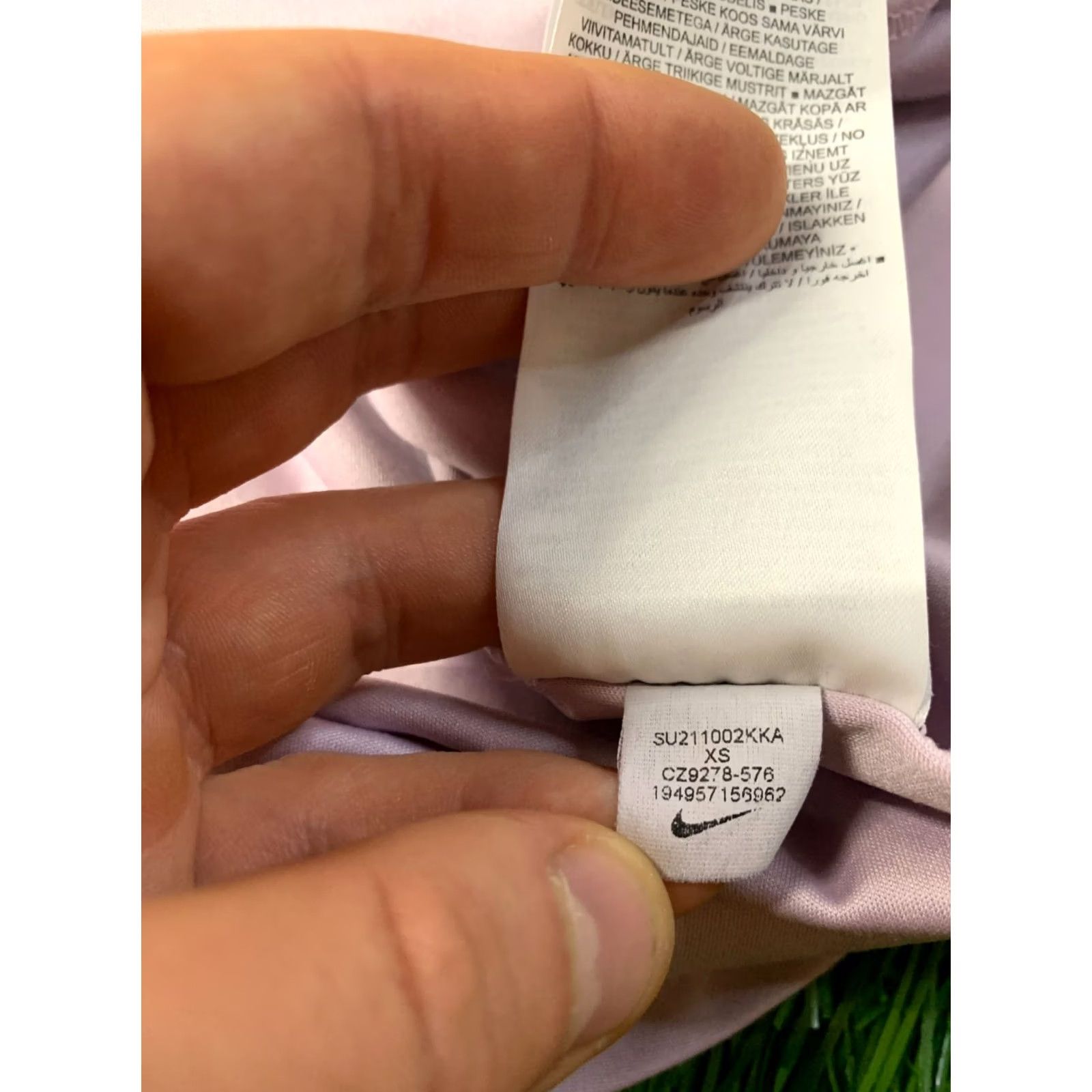 Nike Nike Dri-FIT Sport Shirt Jersey Purple Women Training Running Size XS 2021 Size XS / US 0-2 / IT 36-38 - 6 Thumbnail