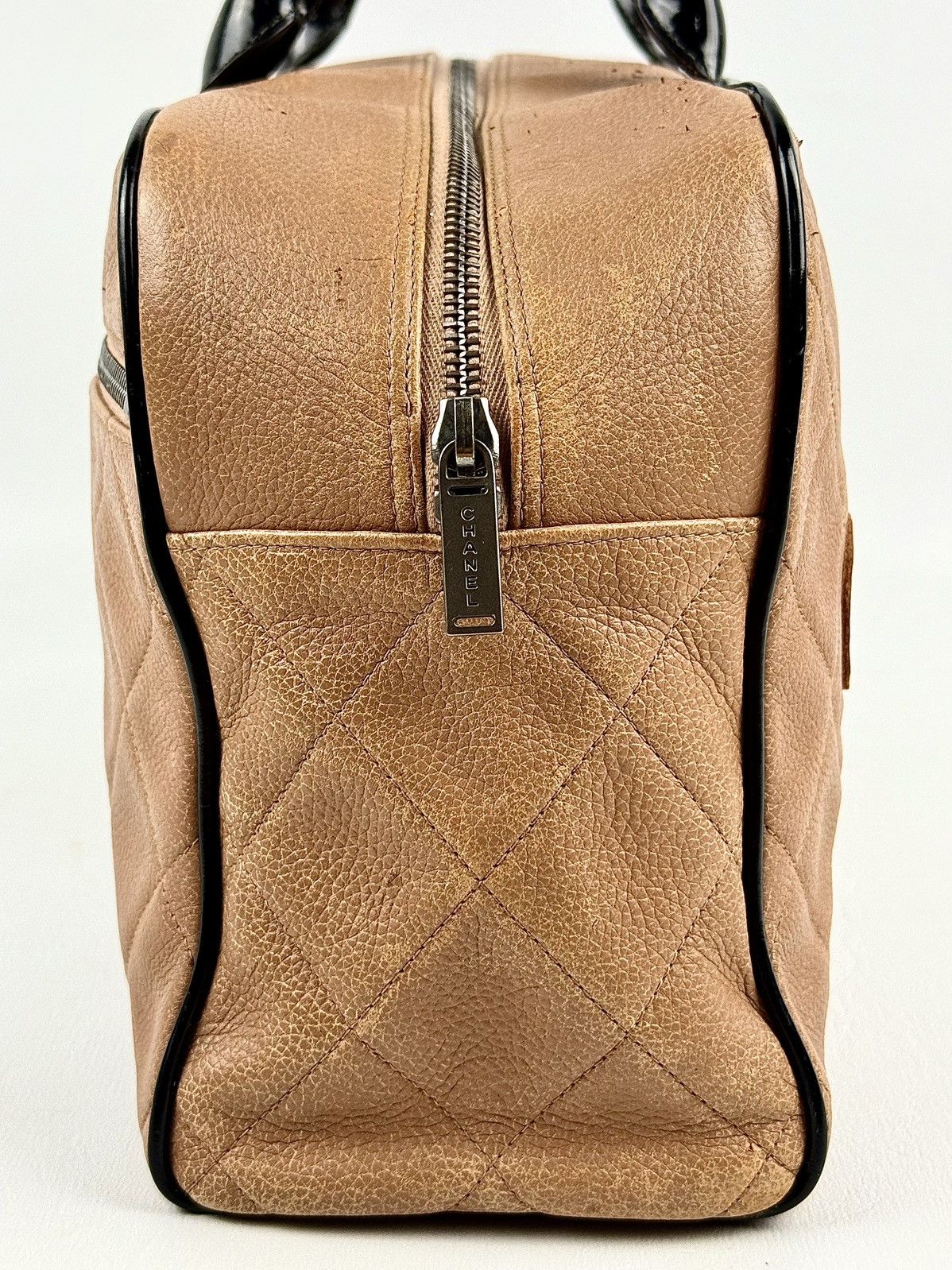 Chanel Chanel - 2002 - Caviar - Matelassé - Bowling Bag Size ONE SIZE - 11 Thumbnail