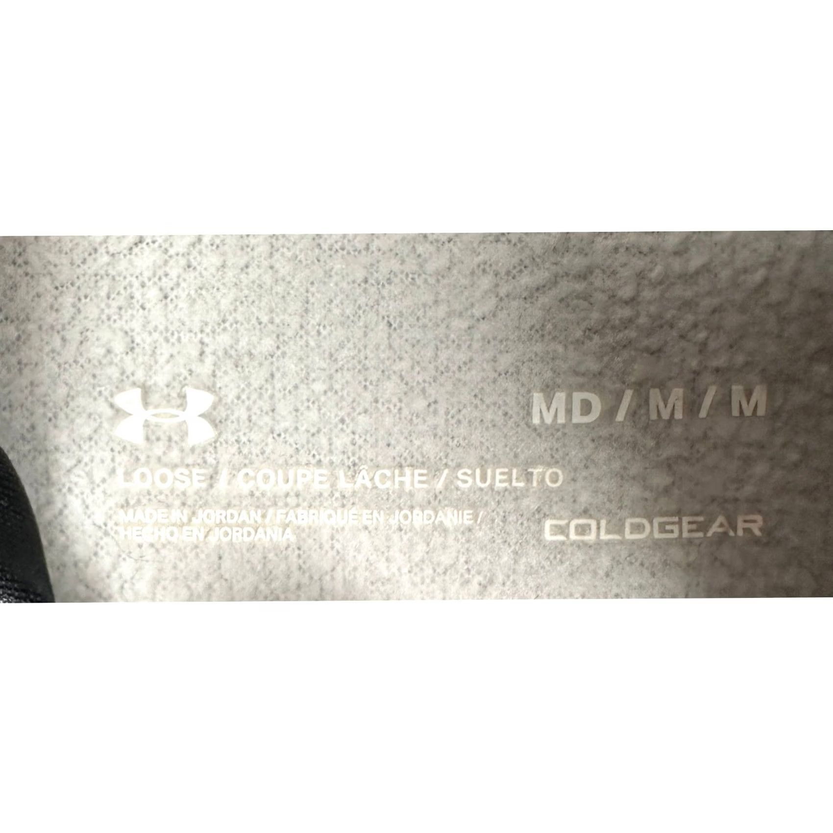 Under Armour Under Armour Hoodie Mens M Grey Orange ColdGear Graphic Logo Pullover Size US M / EU 48-50 / 2 - 4 Thumbnail
