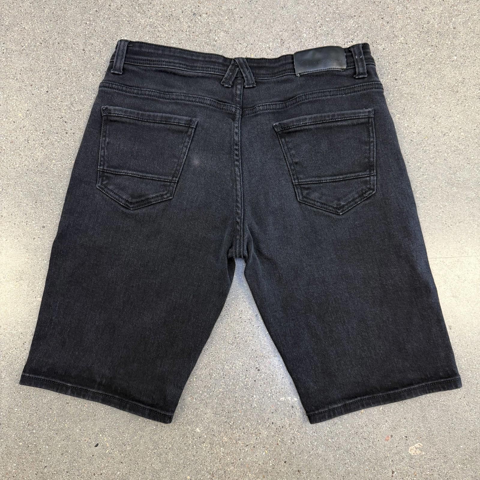 Akademiks Akademiks Shorts Mens 34 Black Denim Stretch Casual 5 Pocket Size US 34 / EU 50 - 5 Thumbnail
