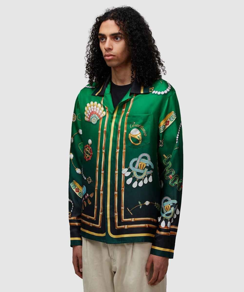 Casablanca Casablanca Silk Shirt Size US S / EU 44-46 / 1 - 2 Thumbnail