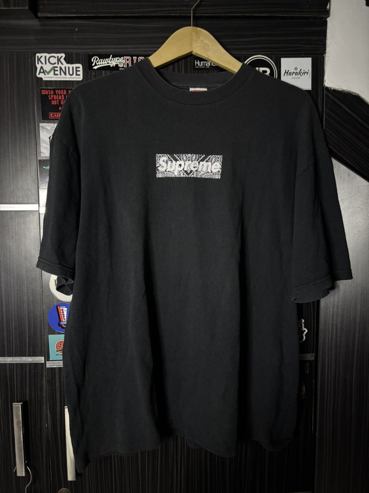 Supreme × Vintage OG Supreme Bandana Tee Size US XL / EU 56 / 4 - 1 Thumbnail