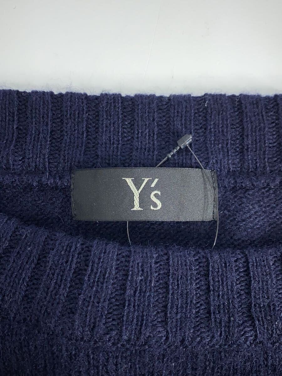 Y's × Yohji Yamamoto AW22 Monochrome Floral Wool Knit Sweater Size US M / EU 48-50 / 2 - 4 Thumbnail
