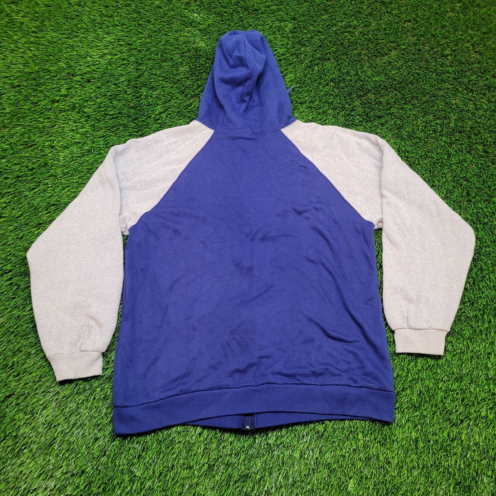 McGregor VTG McGregor Colorblock Raglan Zip Hoodie L Thermal Lined Size US L / EU 52-54 / 3 - 5 Thumbnail