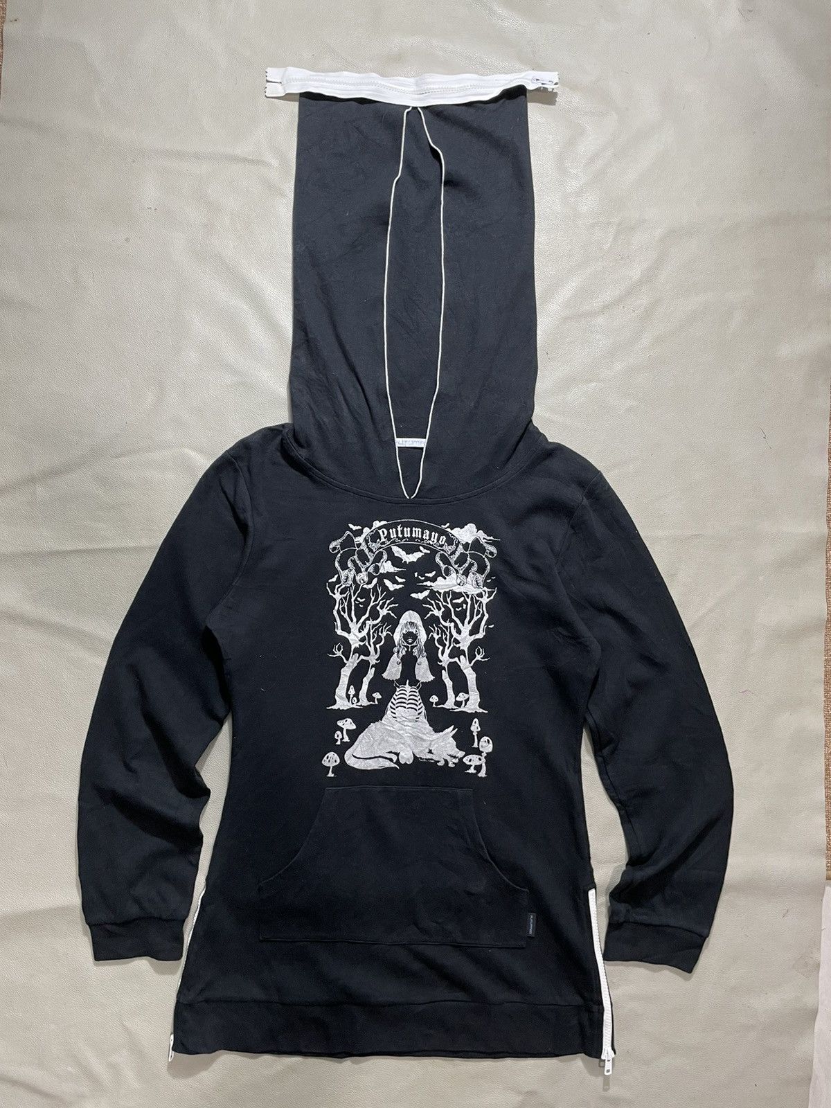 If Six Was Nine Putumayo Gothic Long Hoodie Ghost Japanese Punk Size US M / EU 48-50 / 2 - 1 Thumbnail