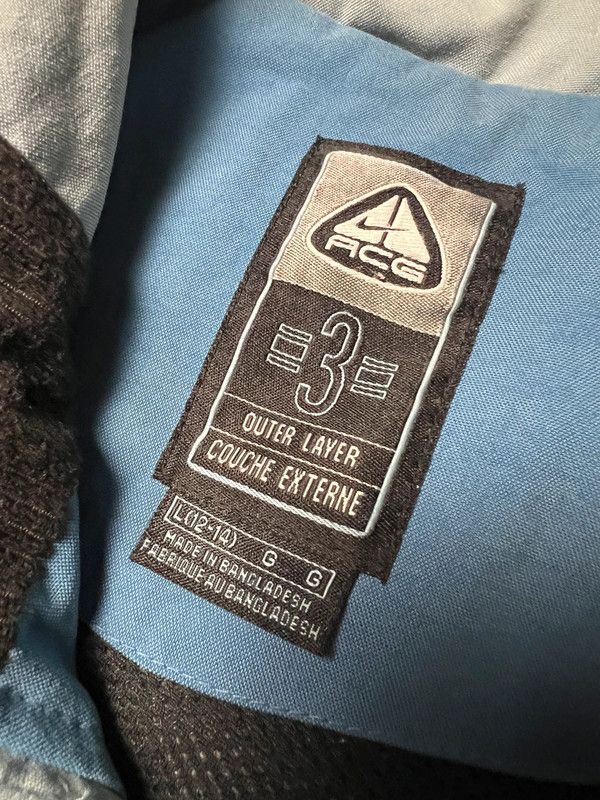 Nike × Nike ACG Nike ACG Technical Baby Blue Parka Size US L / EU 52-54 / 3 - 6 Thumbnail