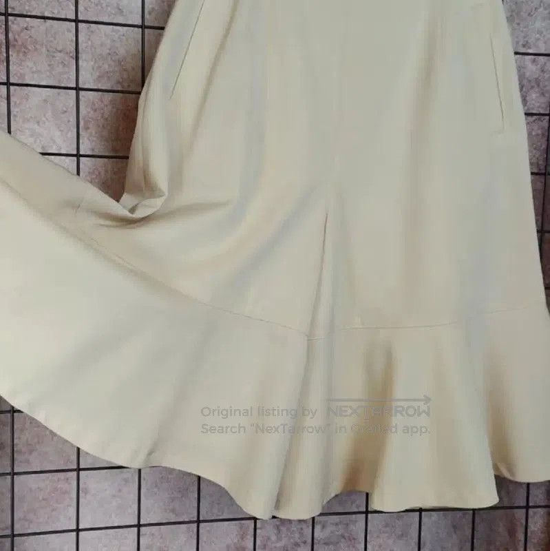 Dior Dior Beige Summer Wool Flared Pants . Size 24" / US 00 / IT 34 - 3 Thumbnail