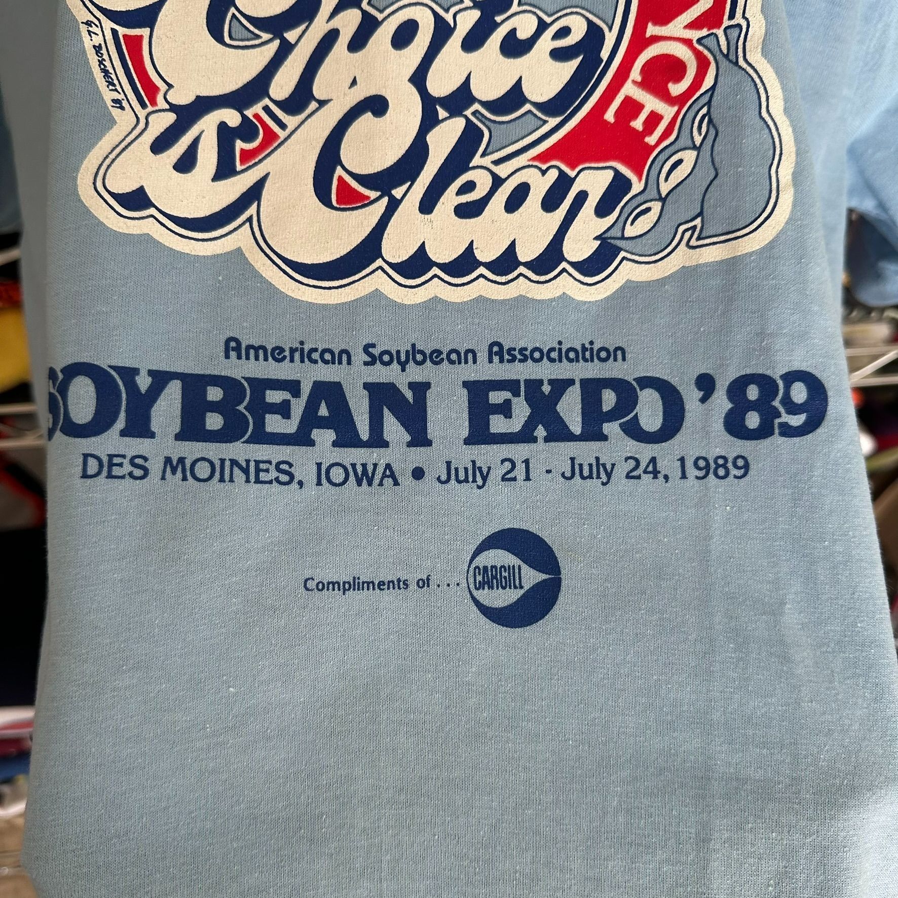 Vintage Vintage 80s Iowa Soybean Expo T-Shirt Farmer Agriculture Sin Size US L / EU 52-54 / 3 - 5 Thumbnail