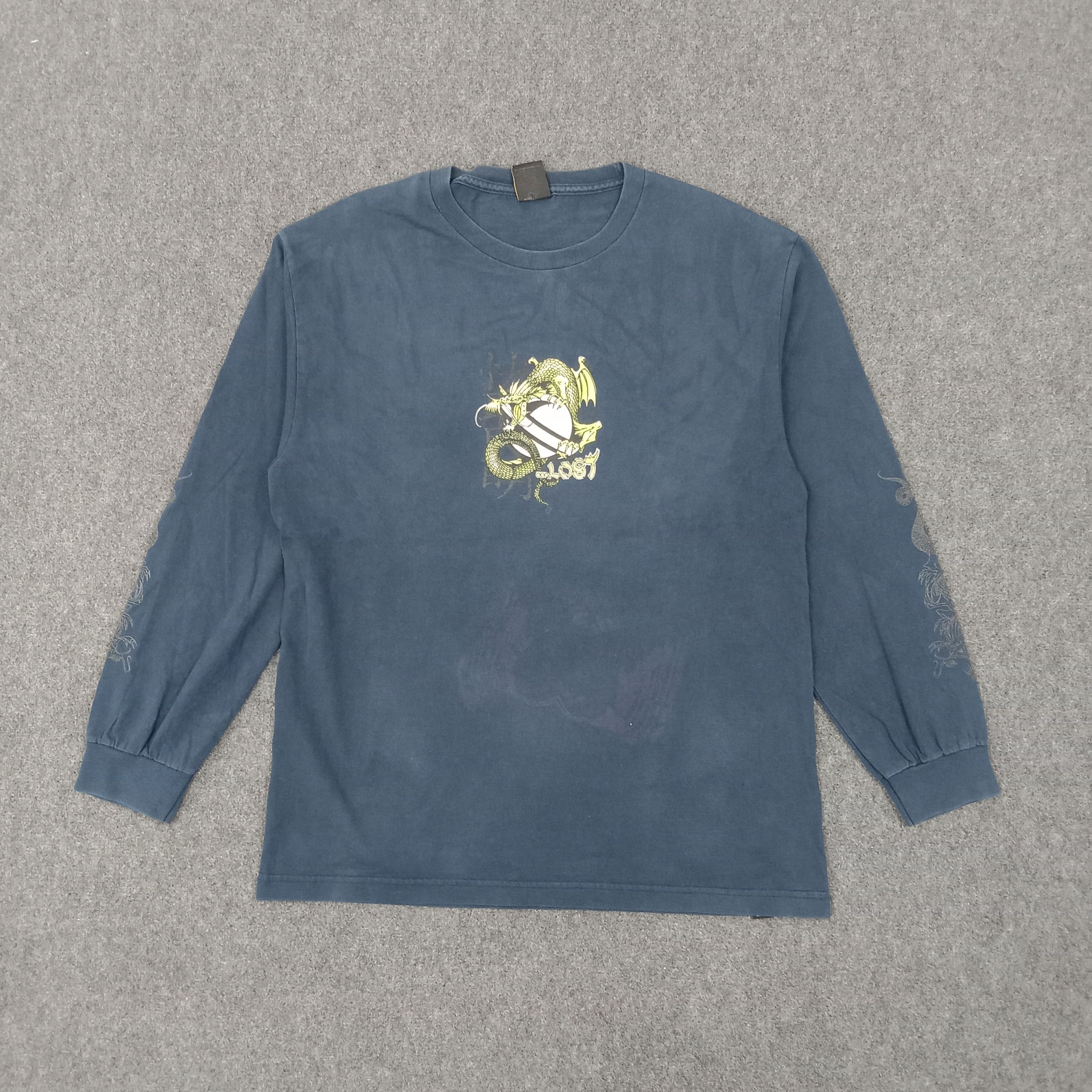 Lost Enterprises × Vintage Lost Enterprises Dragon Art American Streetwear Tshirt Size US L / EU 52-54 / 3 - 1 Thumbnail