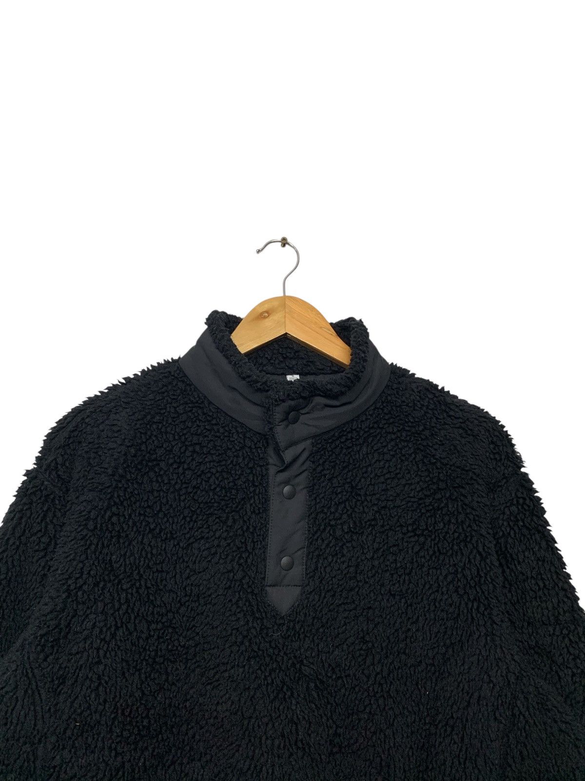 Uniqlo × White Mountaineering Uniqlo X White Mountaineering Half Button Fleece Sweatshirt Size US M / EU 48-50 / 2 - 4 Thumbnail