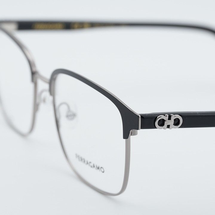 Salvatore Ferragamo Salvatore Ferragamo SF2225 038 Eyeglasses Black 53mm Frame Size ONE SIZE - 2 Thumbnail