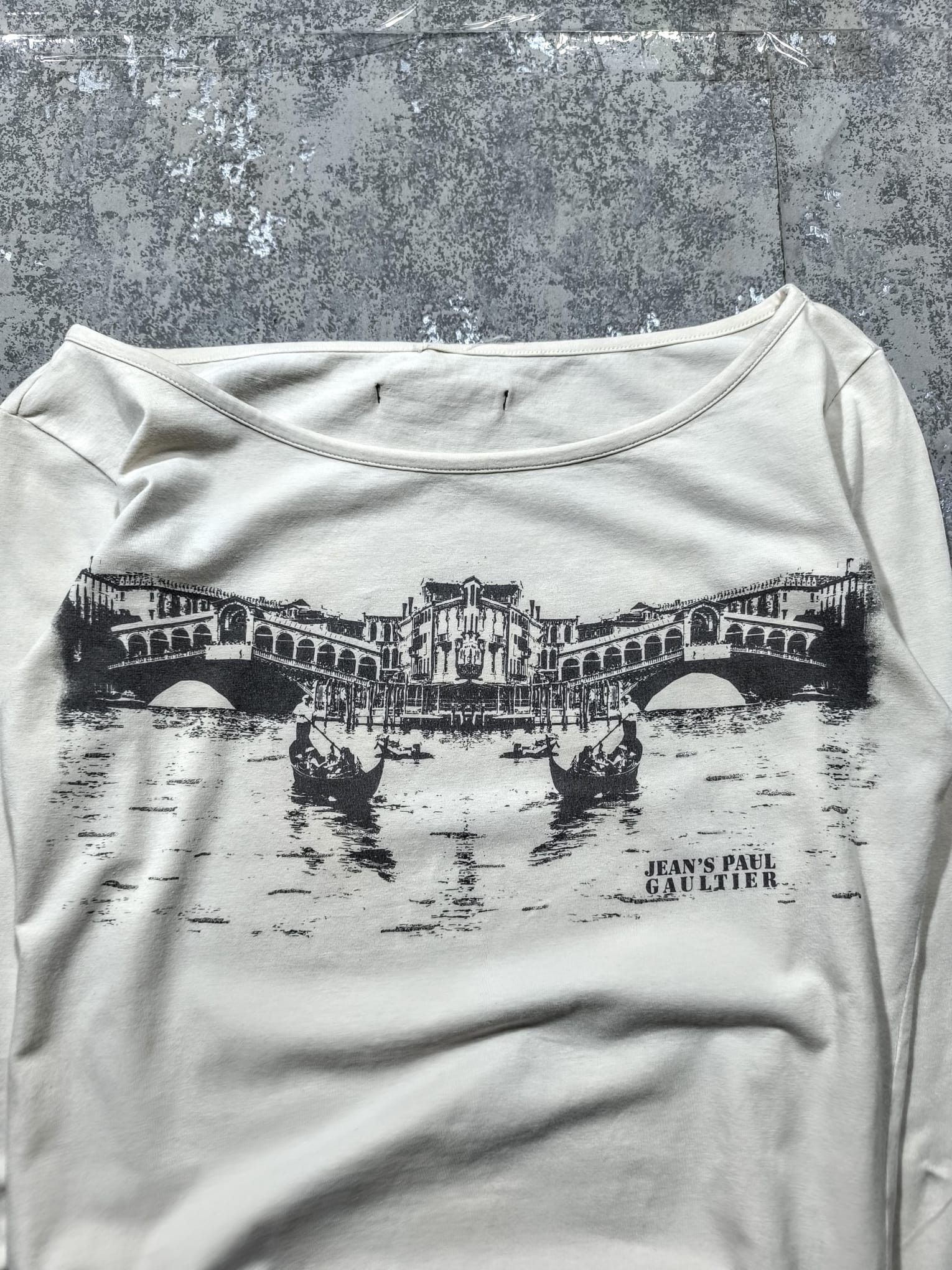 Jean Paul Gaultier Jean Paul Gaultier Rialto Bridge Venice Painting Top Size L / US 10 / IT 46 - 10 Thumbnail