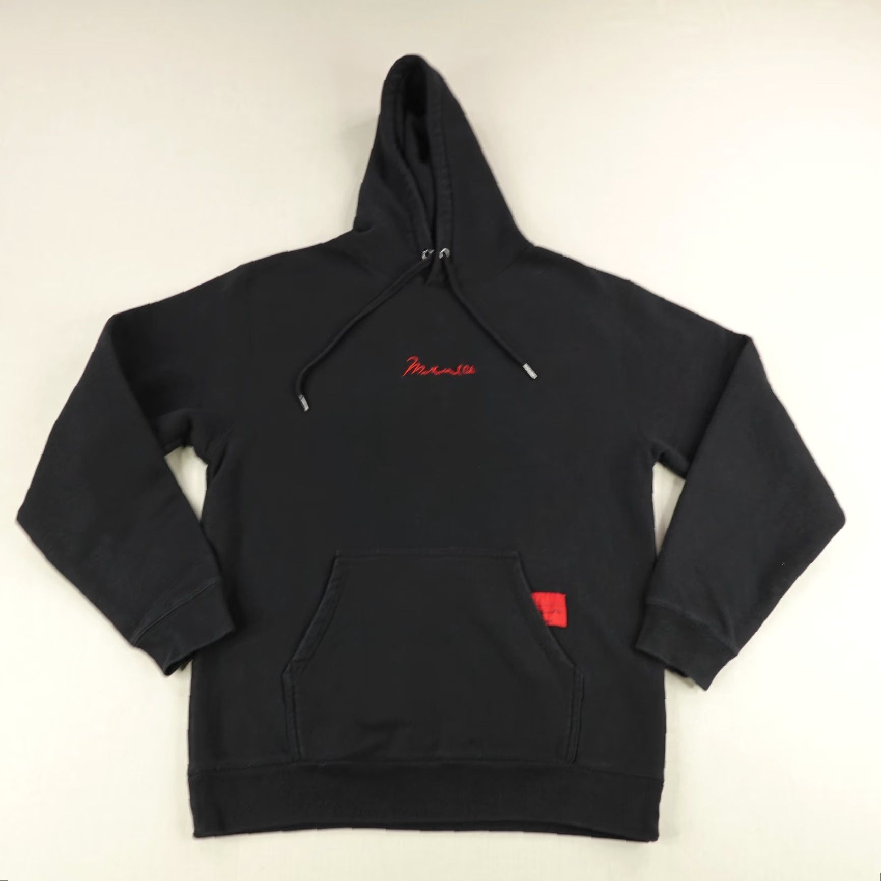 Palace Muhammad Ali Hoodie Mens XL Black Shoe Palace Pullover Sweatshirt Graphic Print Long Sleeve Hooded Pockets Mens Size US XL / EU 56 / 4 - 2 Thumbnail