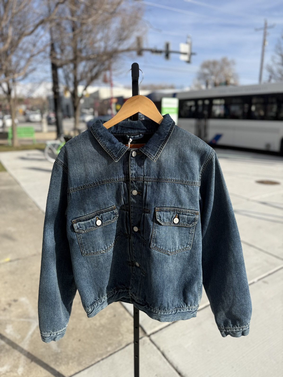 Knickerbocker Mfg Co WAYFARER WOOL BLANKET LINED DENIM TRUCKER Size US M / EU 48-50 / 2 - 2 Thumbnail