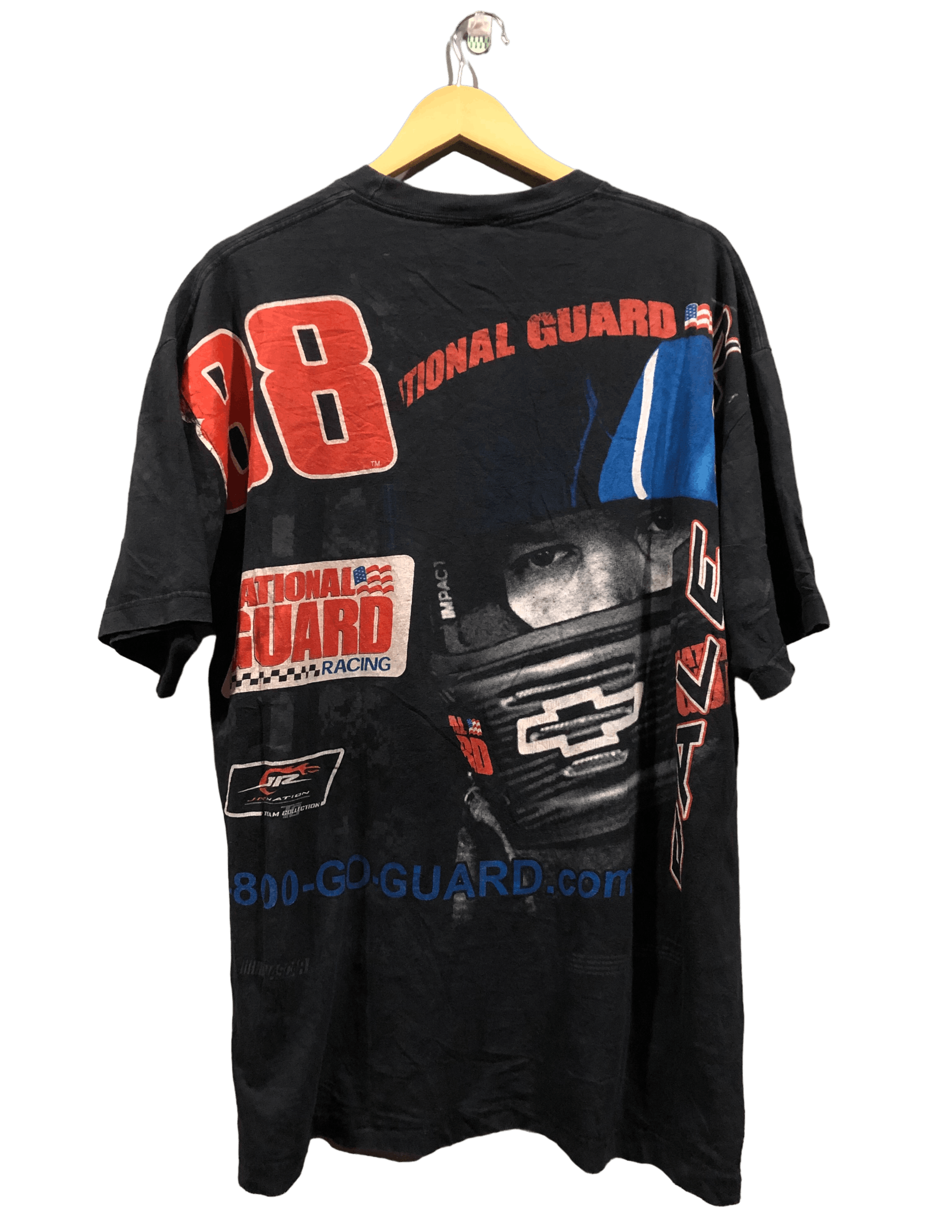 NASCAR Vintage Nascar Full Print Ovp Tshirt Size US XL / EU 56 / 4 - 2 Thumbnail
