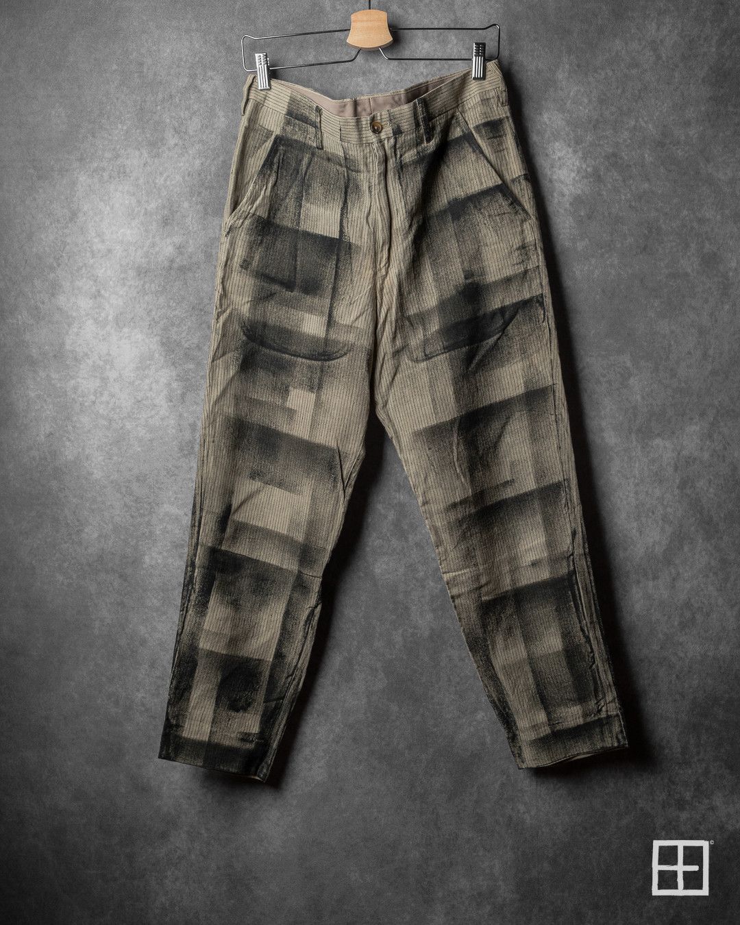 Yohji Yamamoto Yohji Yamamoto Pour Homme Runway SS15 Printed Pants Size US 34 / EU 50 - 1 Thumbnail