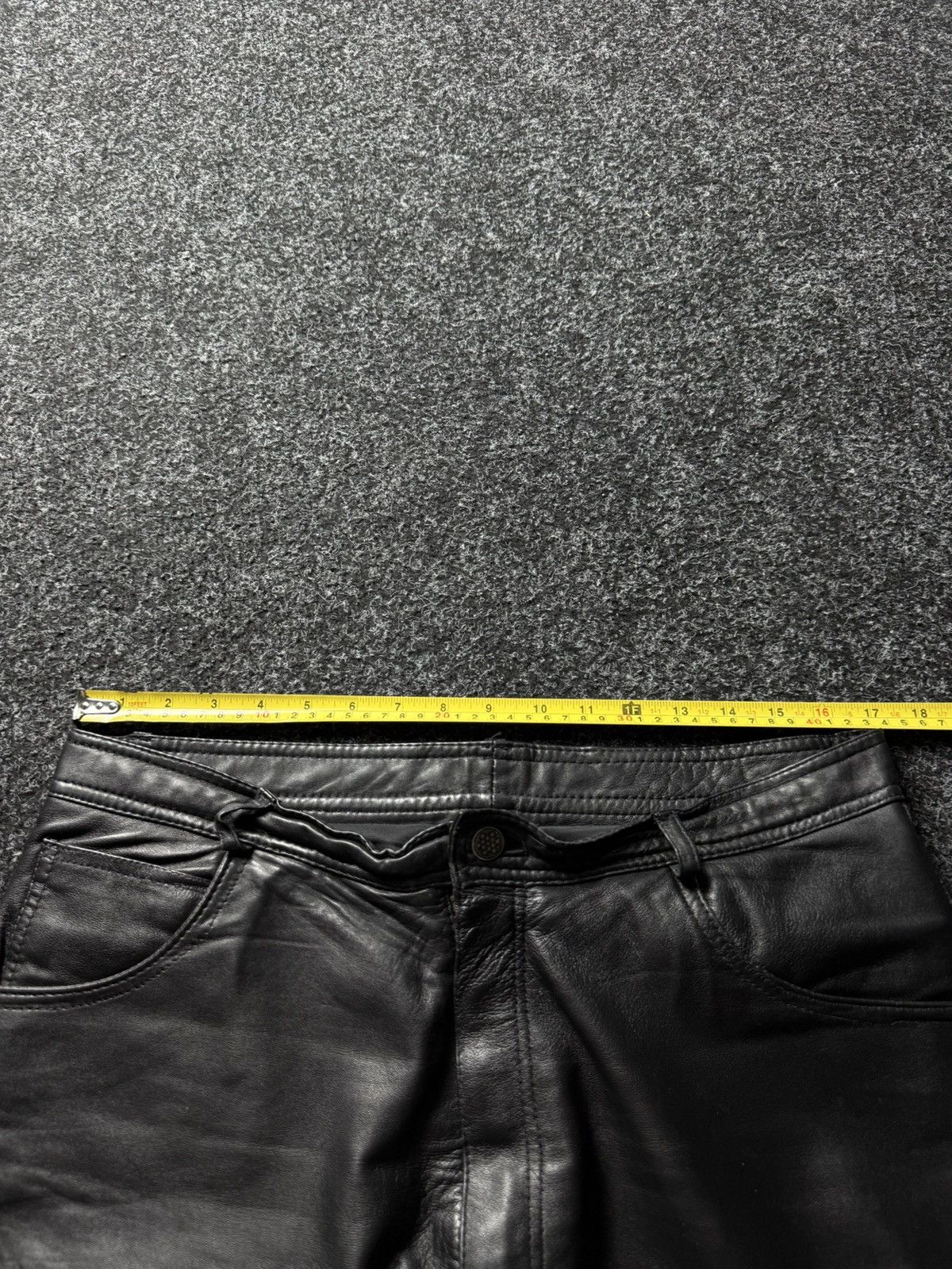 Leather Y2K Vintage Leather Pants Opium Style Alt Biker USA Rare Size US 34 / EU 50 - 25 Thumbnail