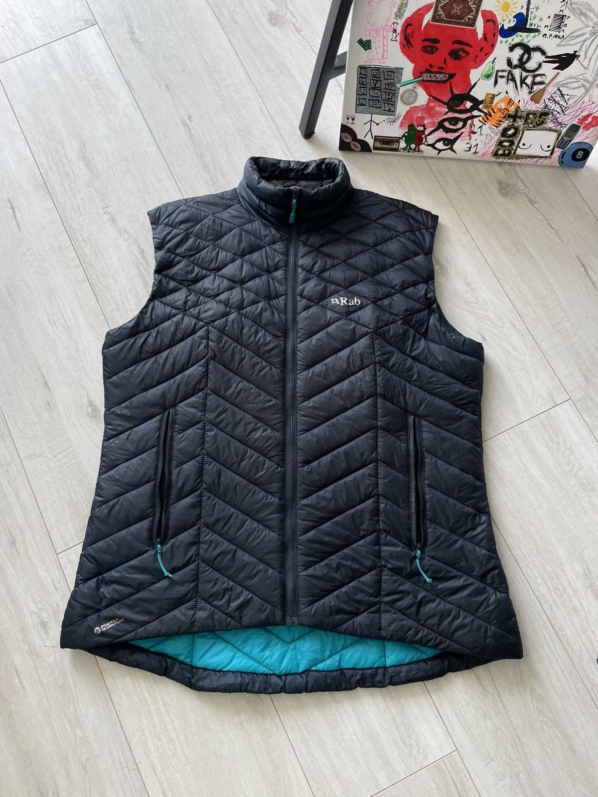 Rab Rab Altus Microlight Dark Blue Vest Wmns Gorpcore RARE Size XL / US 12-14 / IT 48-50 - 1 Thumbnail