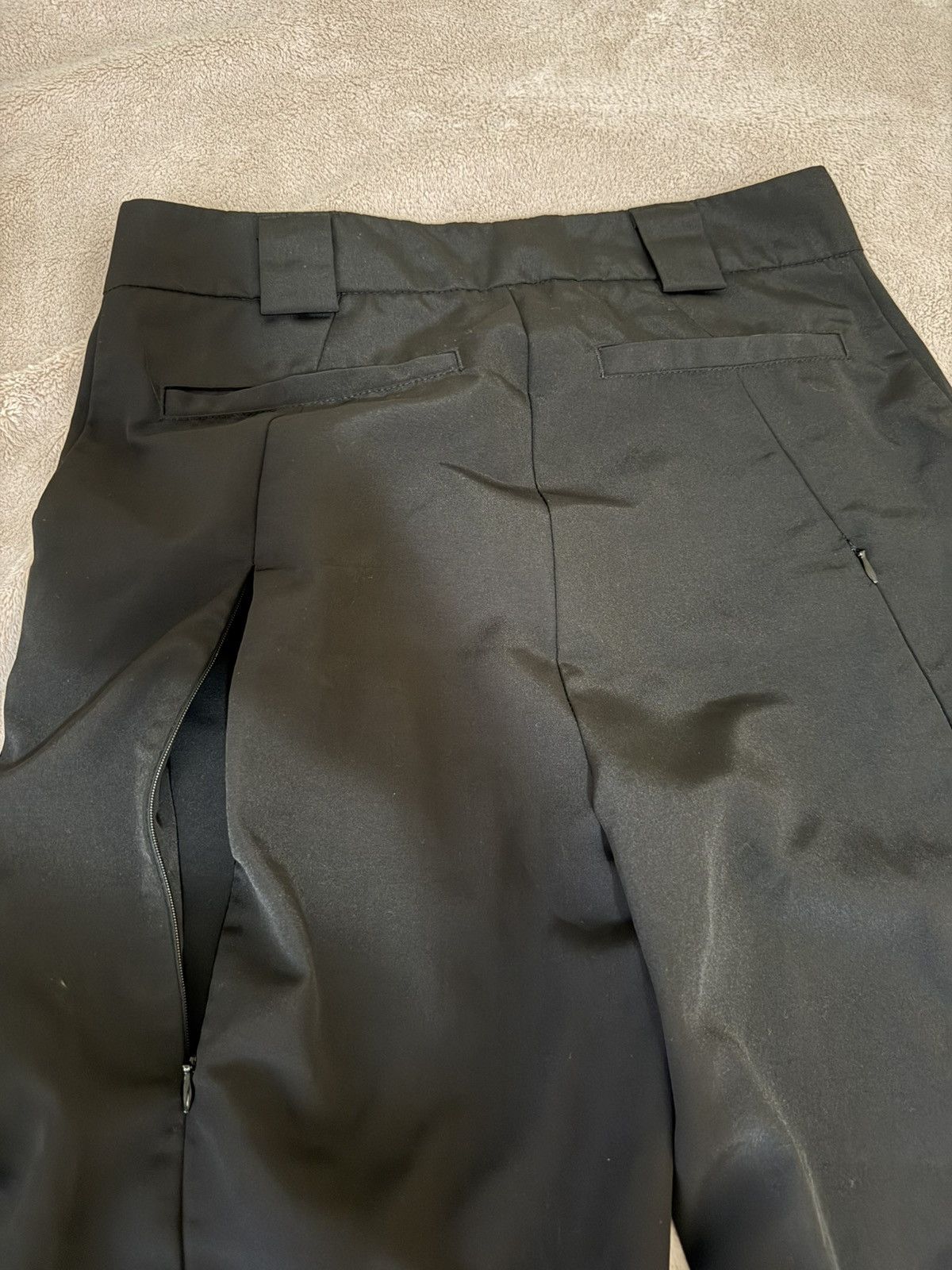 Other Black Utility Zipper Trousers - Techwear/Gorpcore Size US 32 / EU 48 - 3 Thumbnail