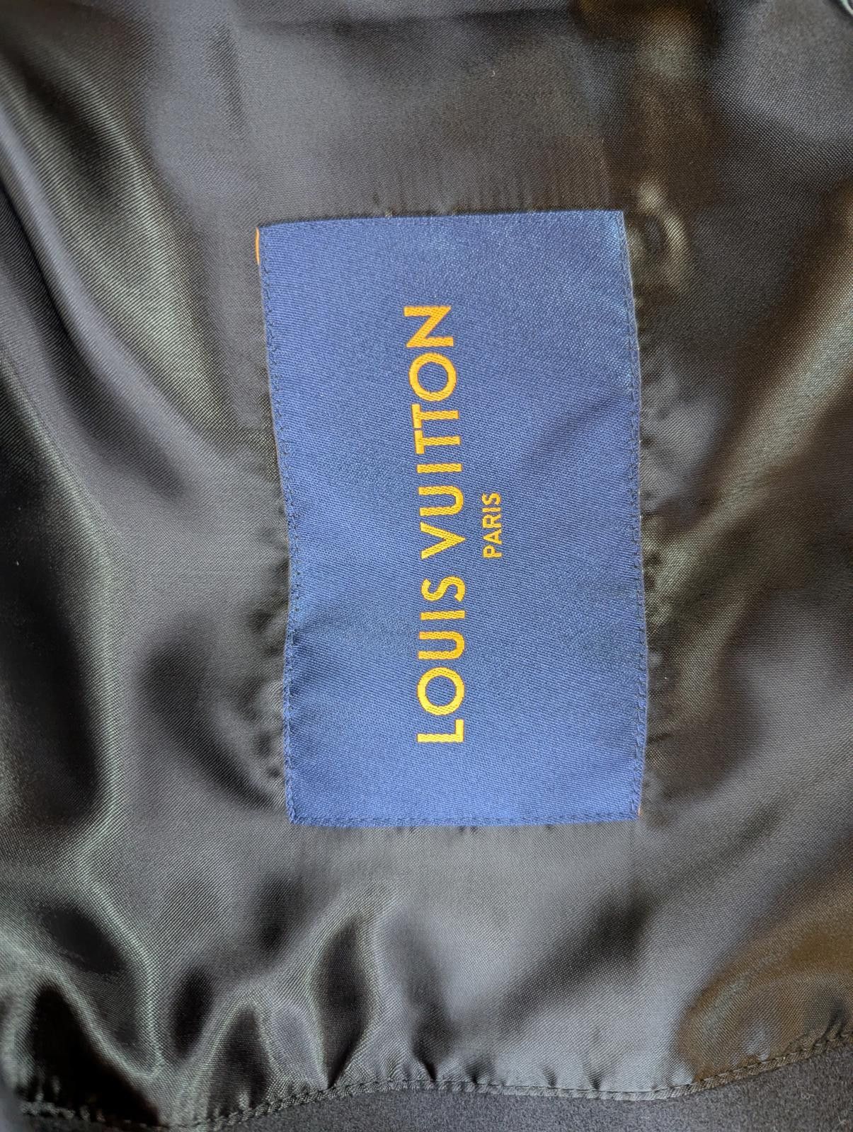 Louis Vuitton Louis Vuitton Melpomene Varsity Jacket in Black - 52 Size US L / EU 52-54 / 3 - 7 Thumbnail