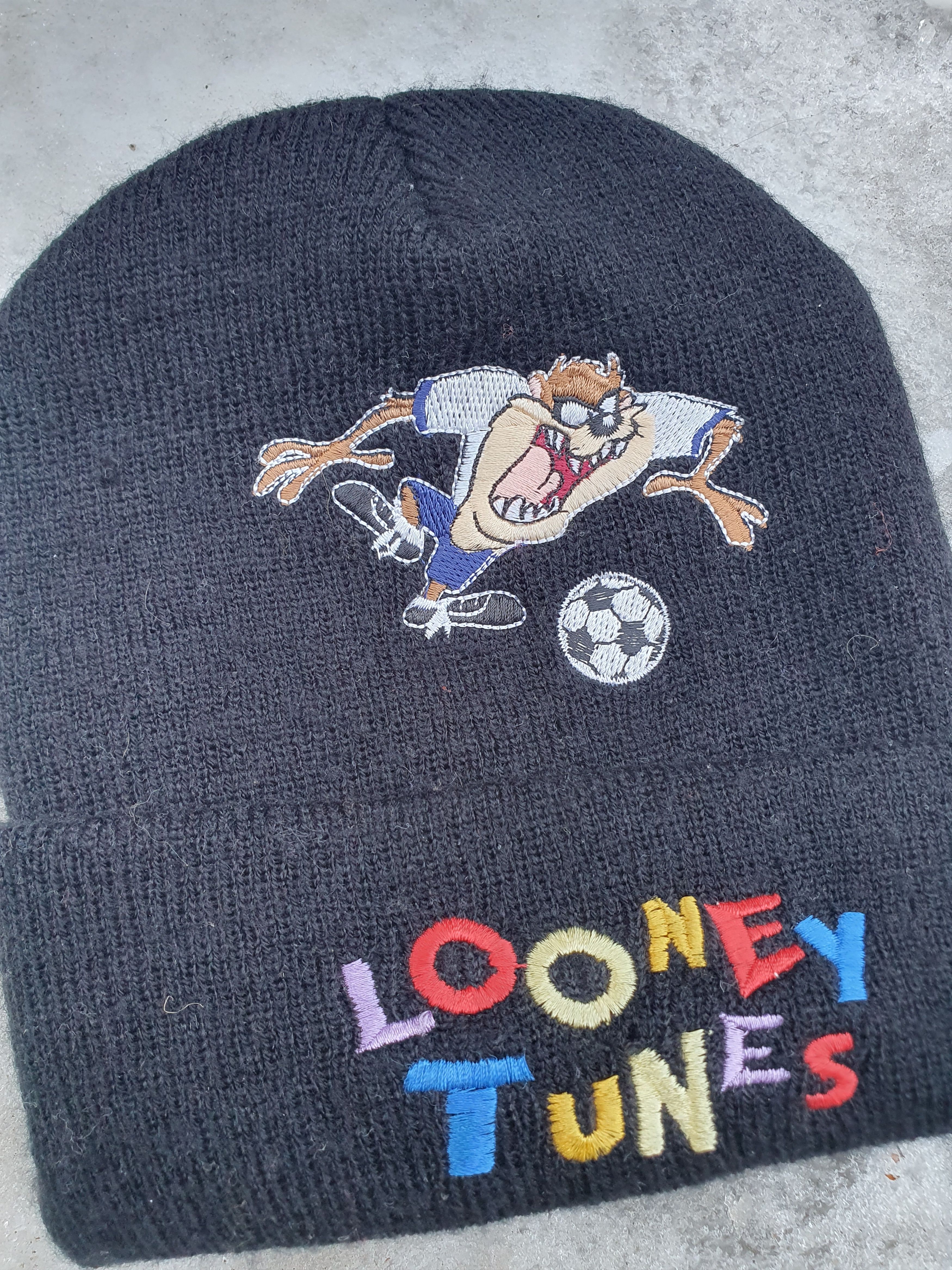 Vintage × Warner Bros Looney Tunes Warner Bros Taz Tazmanian Devil Vtg 1997 Beanie Size ONE SIZE - 7 Thumbnail