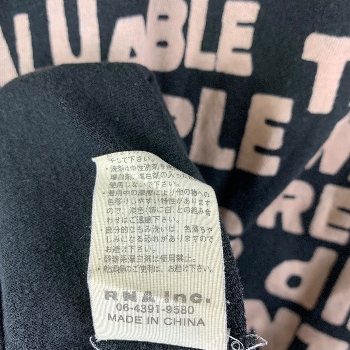 If Six Was Nine × Japanese Brand RNA SLANG rabbit printed long sleeve tee Size M / US 6-8 / IT 42-44 - 12 Thumbnail