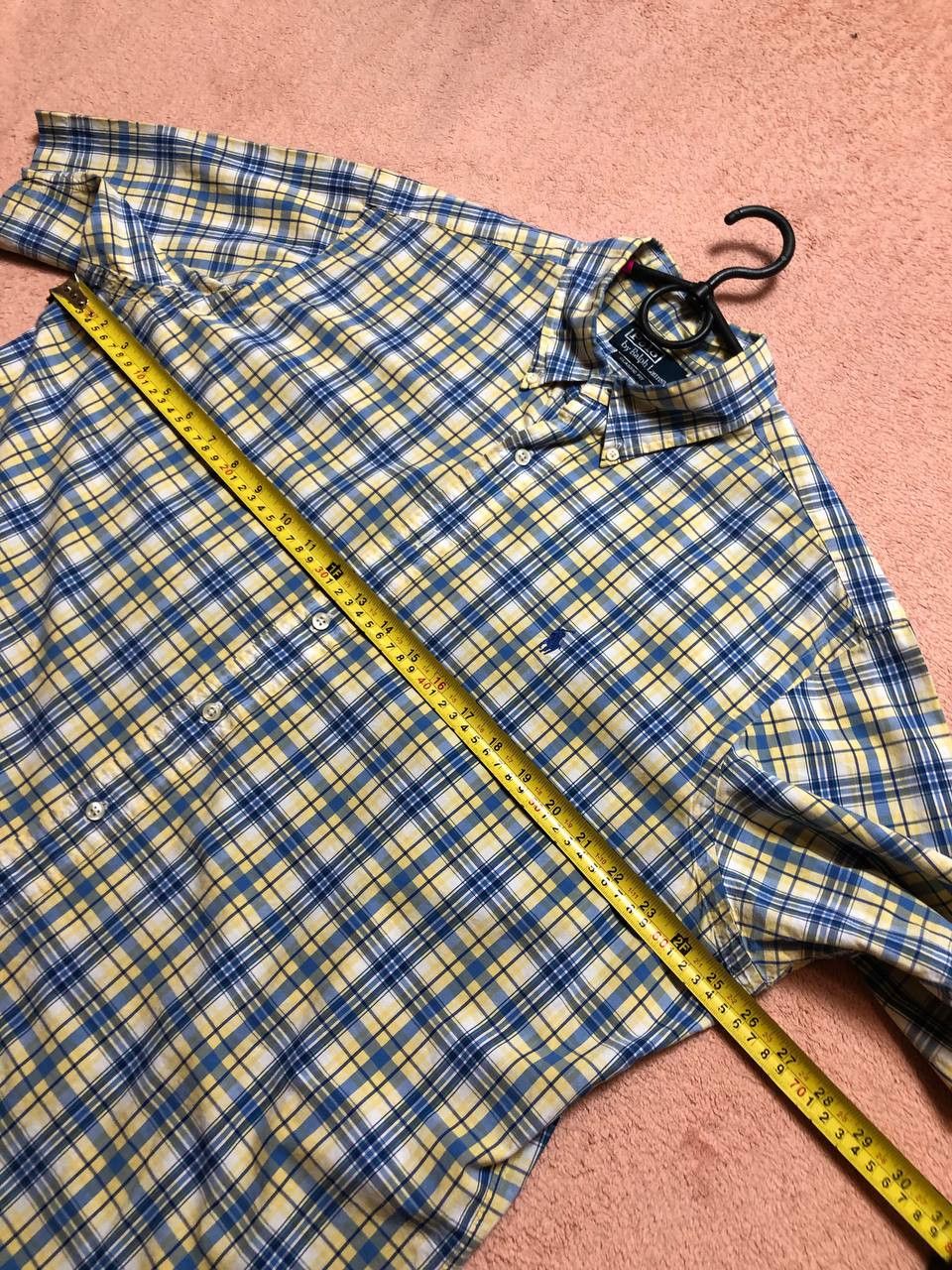 Polo Ralph Lauren Polo Ralph Lauren Collared Shirt Short Sleeve Plaid Size XL Size US XL / EU 56 / 4 - 10 Thumbnail