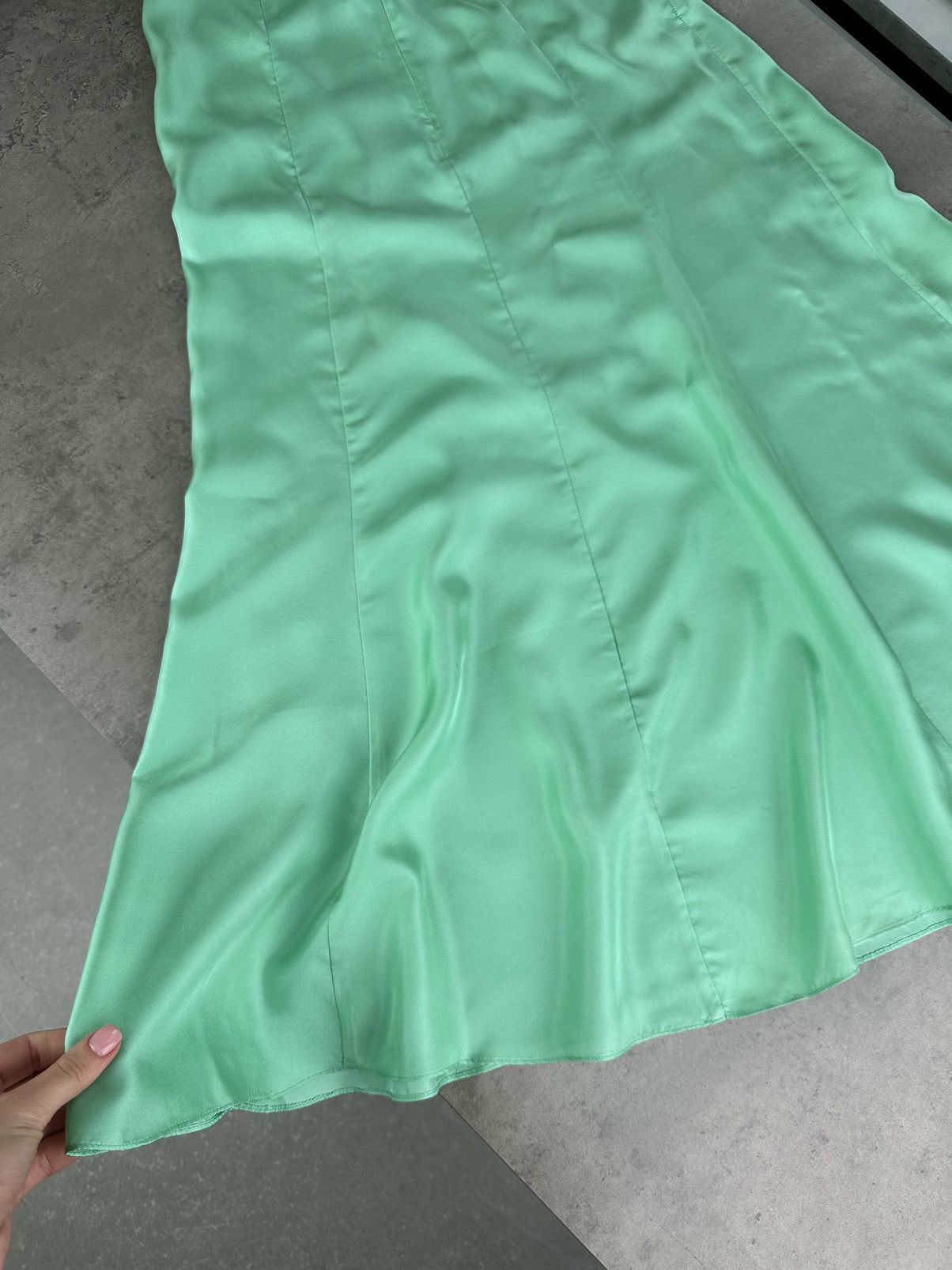 Sandro Sandro Flared Silk Midi Skirt Size 25" / US 0 / IT 36 - 12 Thumbnail