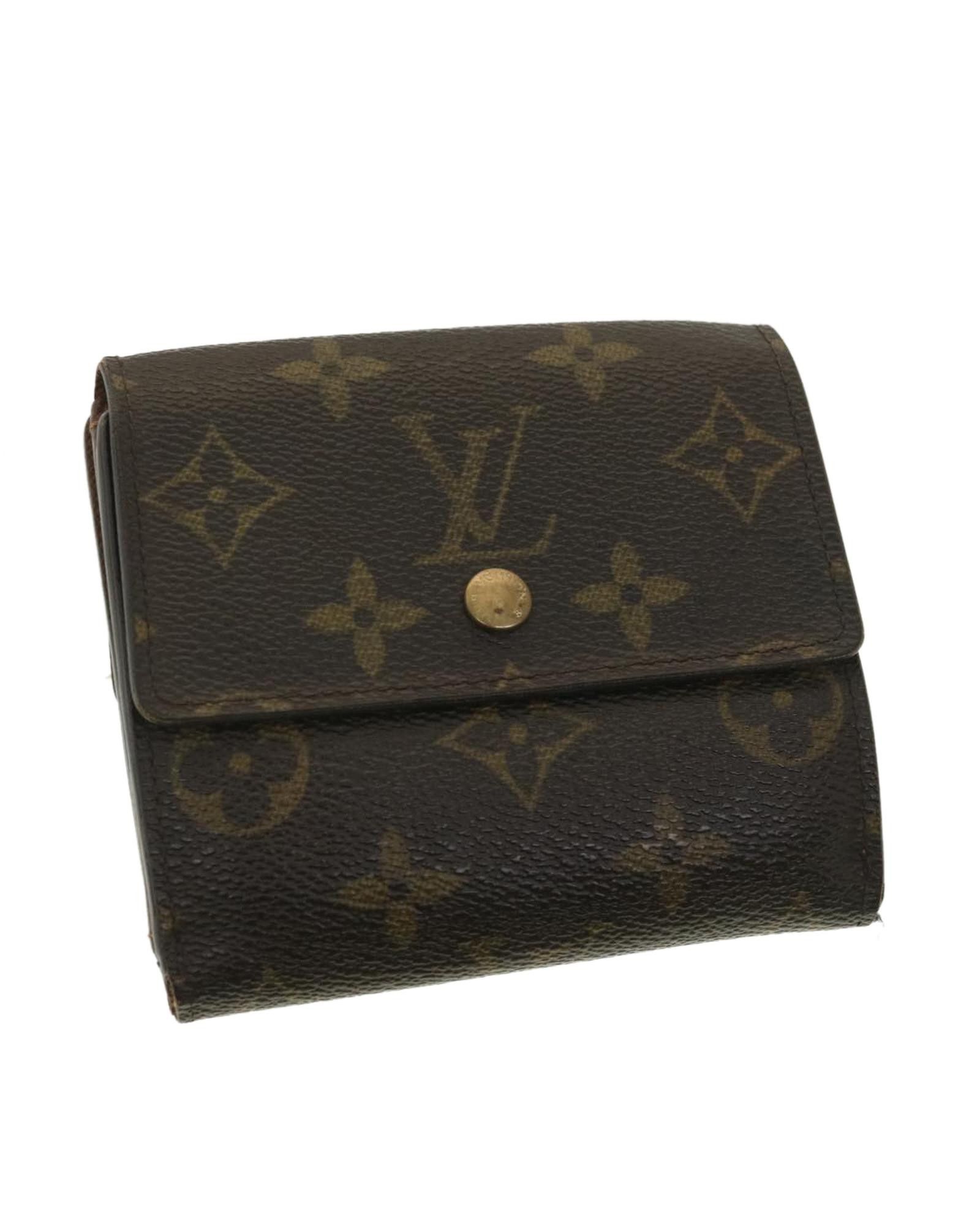 image of Louis Vuitton Monogram Portefeuille Elise Wallet - Lv Auth, Women's