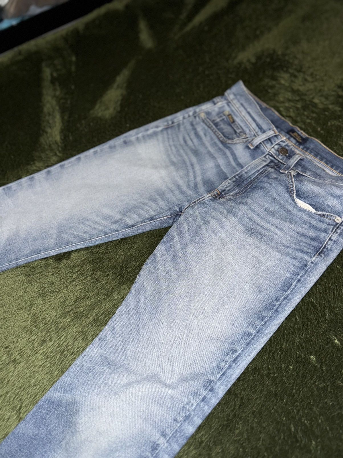 Polo Ralph Lauren [28] Polo Ralph Lauren Japan Cut-Off Vintage Washed Denim Size US 28 / EU 44 - 6 Thumbnail