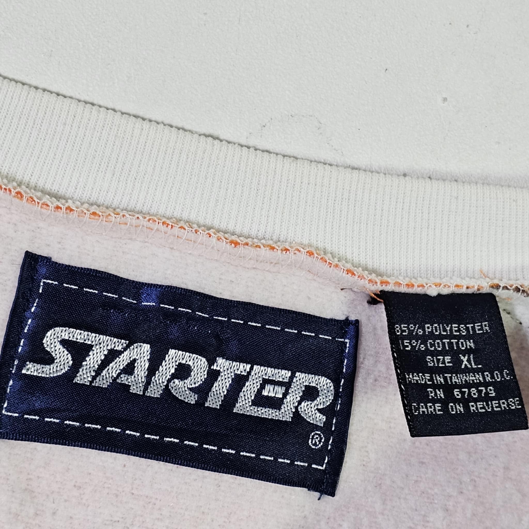 NFL × Starter × Vintage Cleveland Browns Vintage 80s Starter Sweatshirt Size US XL / EU 56 / 4 - 4 Thumbnail