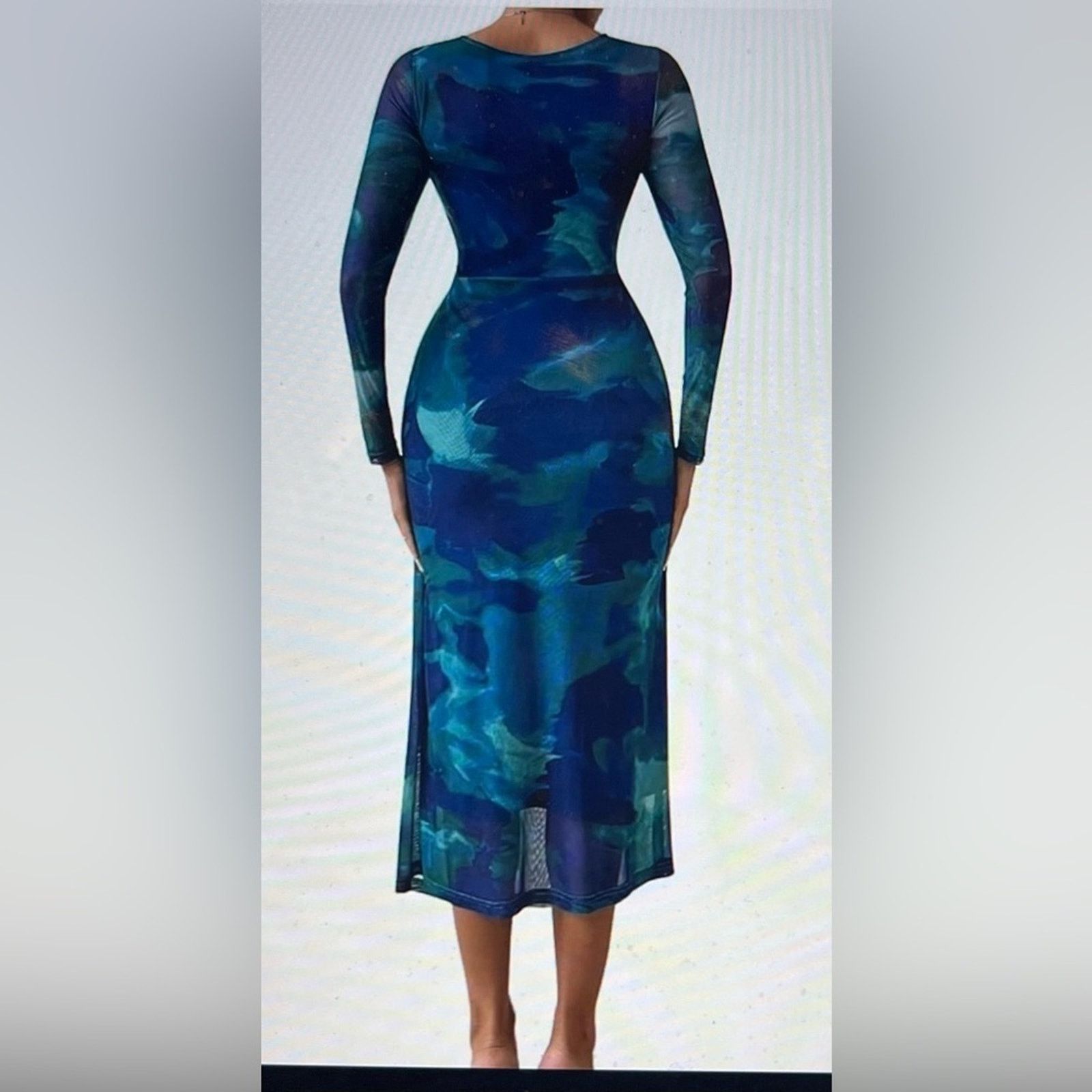 & Other Stories Pretty Garden Women's Midi Bodycon Dress – Size M Size M / US 6-8 / IT 42-44 - 7 Thumbnail