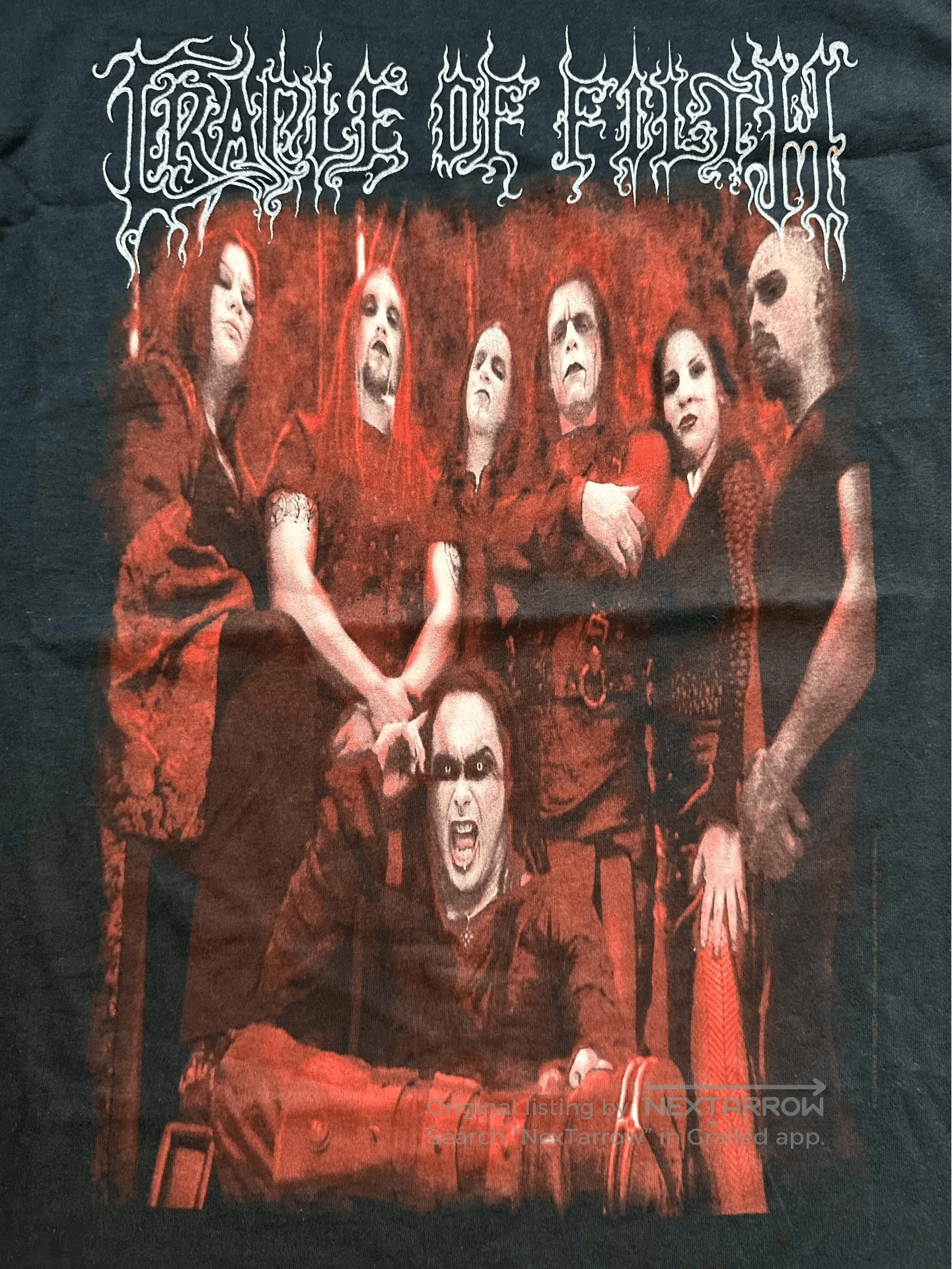 Vintage Vintage Cradle Of Filth 2007 Hanes Tee. Size US M / EU 48-50 / 2 - 4 Thumbnail