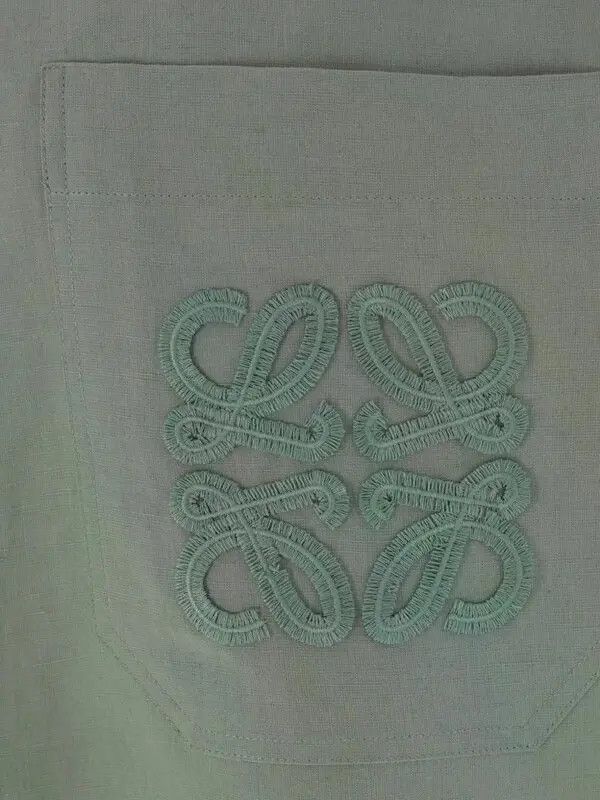 Loewe o1w1db10426 Shirts in Green Size US L / EU 52-54 / 3 - 4 Thumbnail