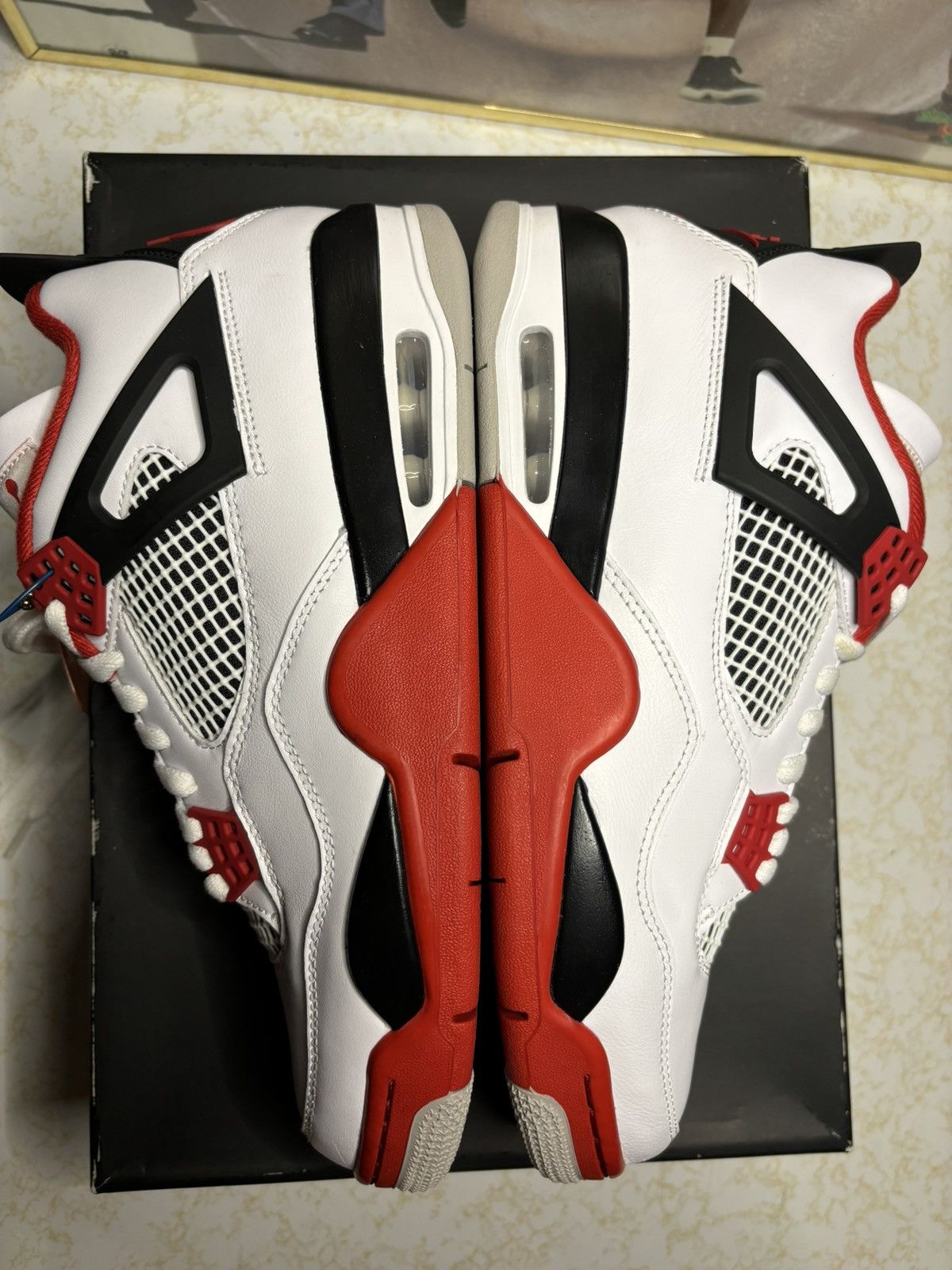 Jordan Brand Jordan Retro 4 “Fire Red” 2020 Size US 10 / EU 43 - 4 Thumbnail