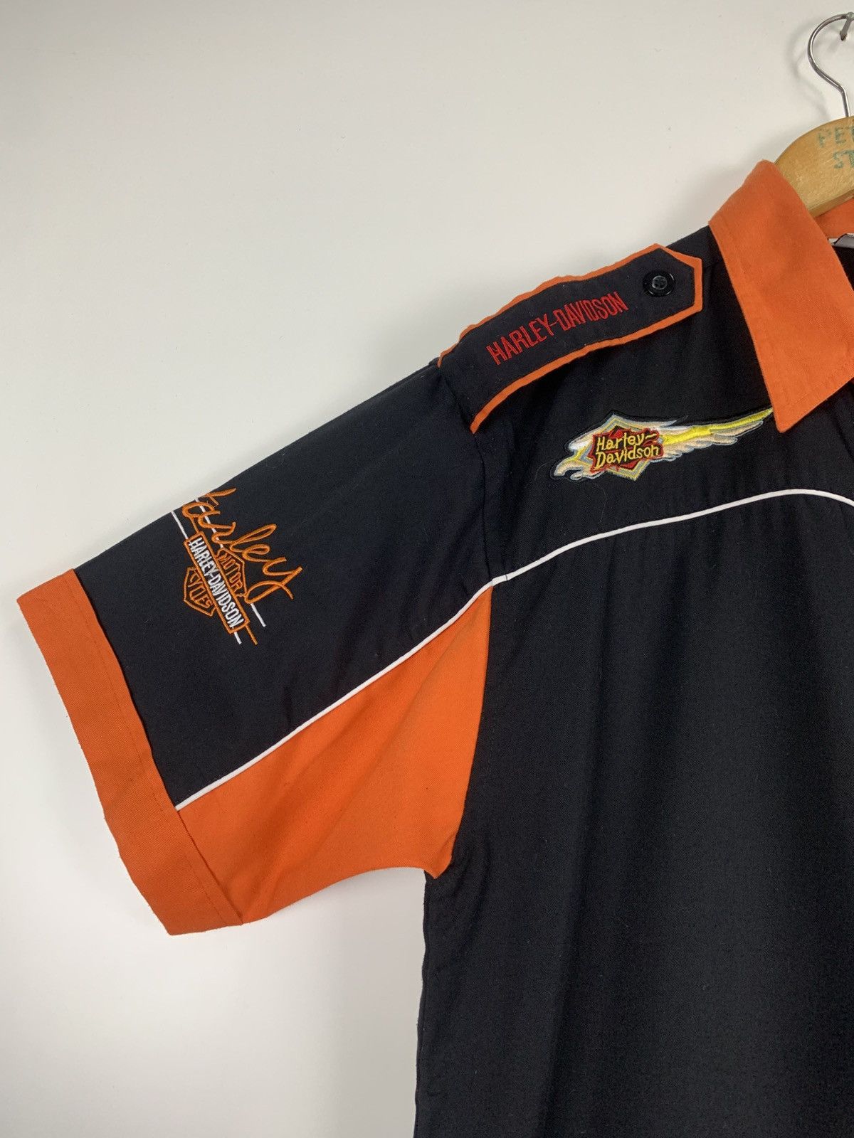 Harley Davidson Harley Davidson Button Ups Shirt Size US L / EU 52-54 / 3 - 9 Thumbnail