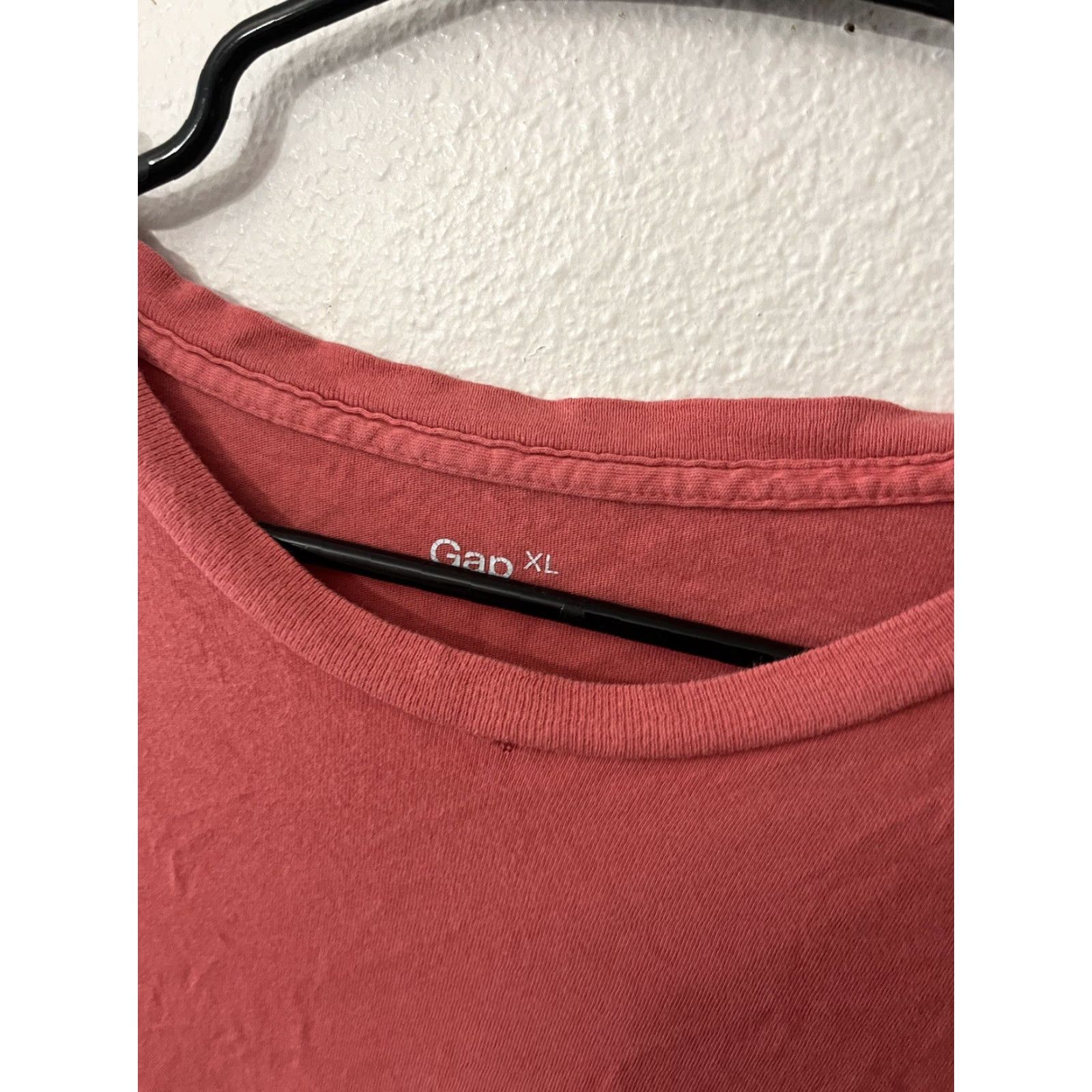Gap VINTAGE Gap Oversized T-Shirt XL Pink Solid Mens Size US XL / EU 56 / 4 - 3 Thumbnail