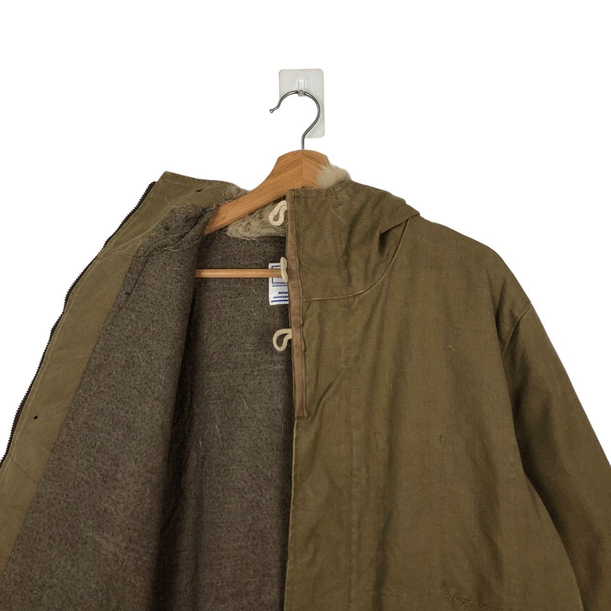 Japanese Brand 🔥RARE MOHAIR HOODIE CHORE JACKET EDIFICE VETEMENTS Size US M / EU 48-50 / 2 - 10 Thumbnail