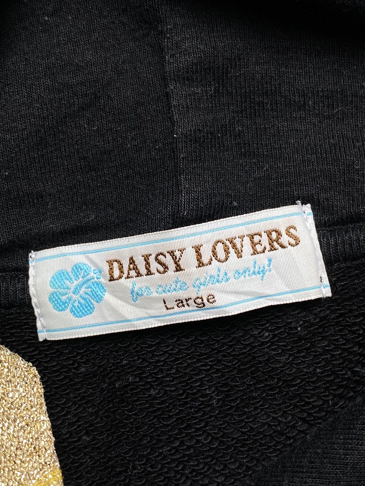 Japanese Brand 2000s Daisy Lovers - Poem Hoodie Size L / US 10 / IT 46 - 5 Thumbnail