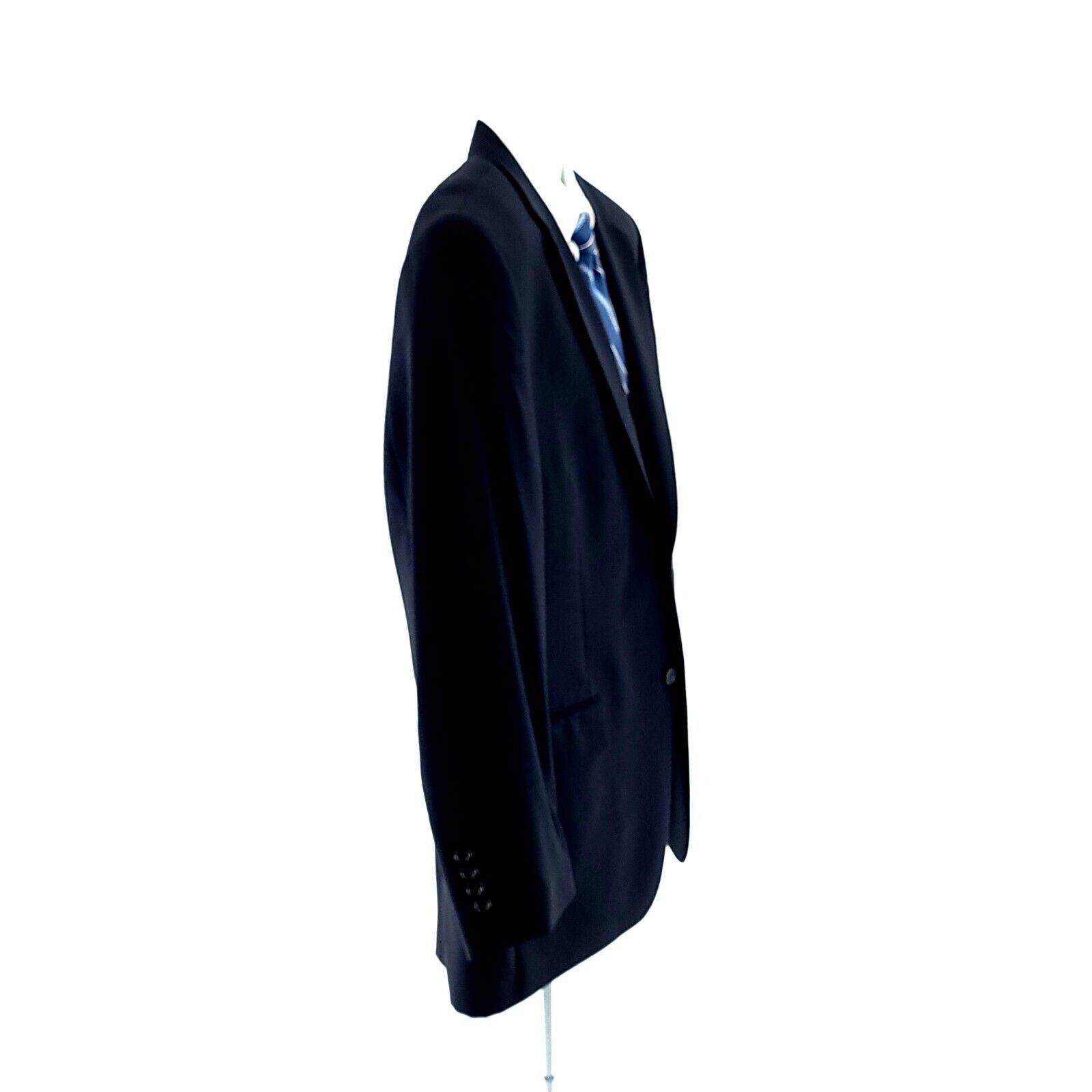Pronto Uomo Pronto Uomo Wool Blue 2 Button Blazer Measures 44R Tagged 44 Size 44R - 7 Thumbnail