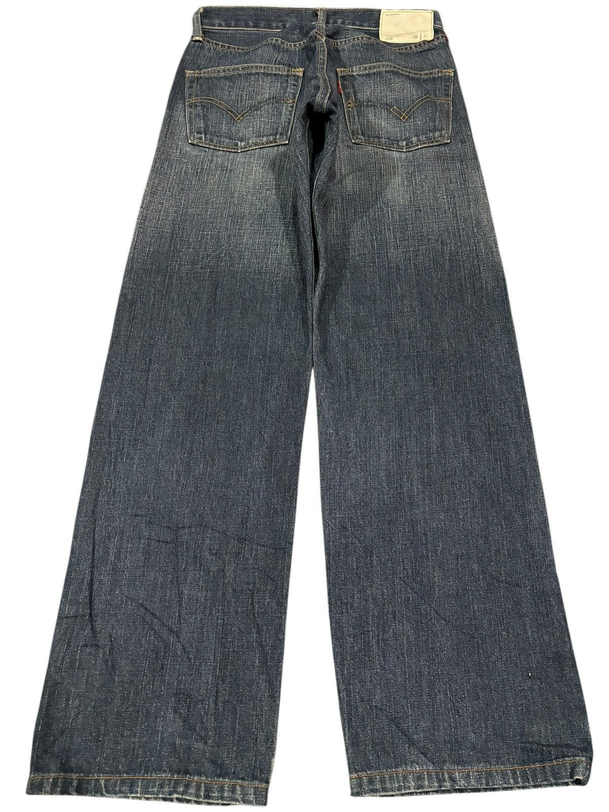 Levi's × Vintage Y2k Vintage Levi’s Lot 510 Japan Faded Straight Cut Jeans Size US 28 / EU 44 - 2 Thumbnail