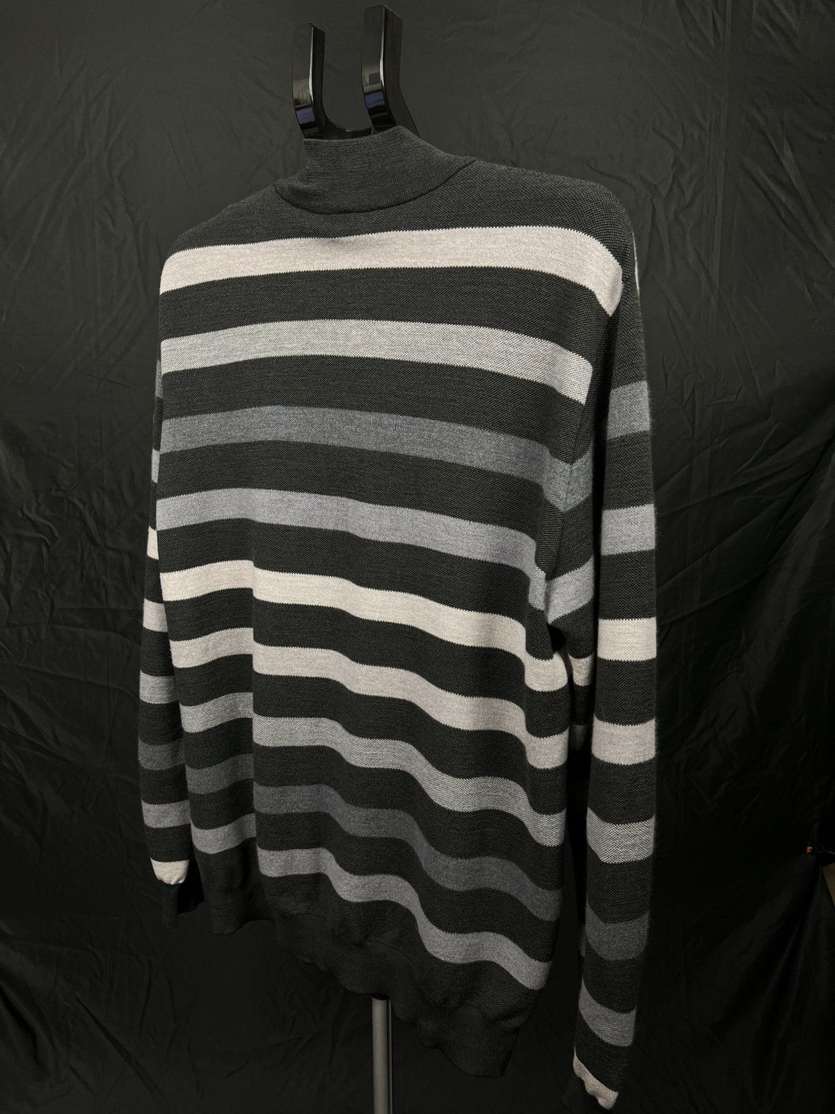 Paul & Shark Paul & Shark quater zip old money style stripped sweater 1/4 Size US XL / EU 56 / 4 - 6 Thumbnail