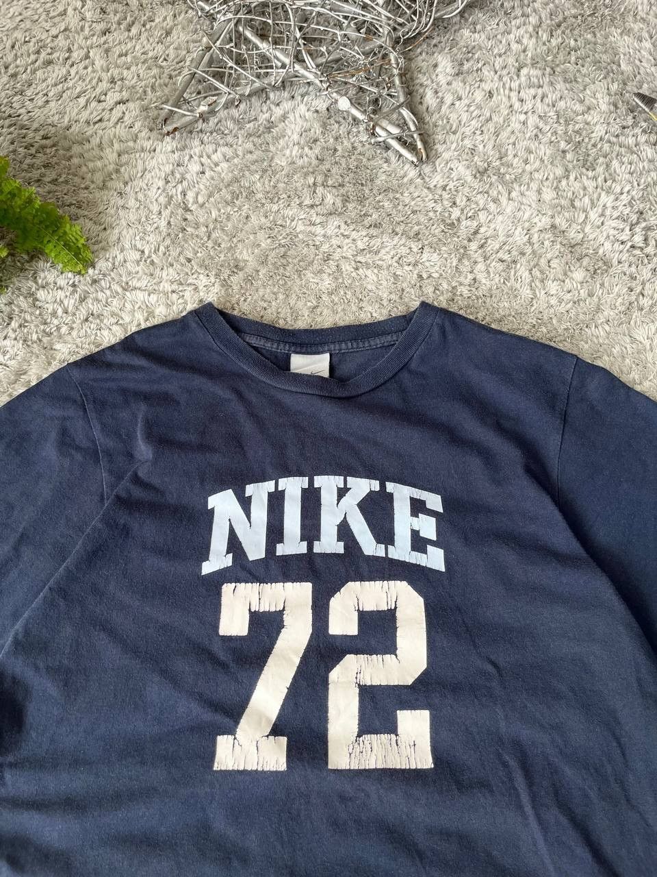 Nike × Vintage T-Shirt Nike Vintage 90s 00s Big Logo Streetwear Size US S / EU 44-46 / 1 - 5 Thumbnail