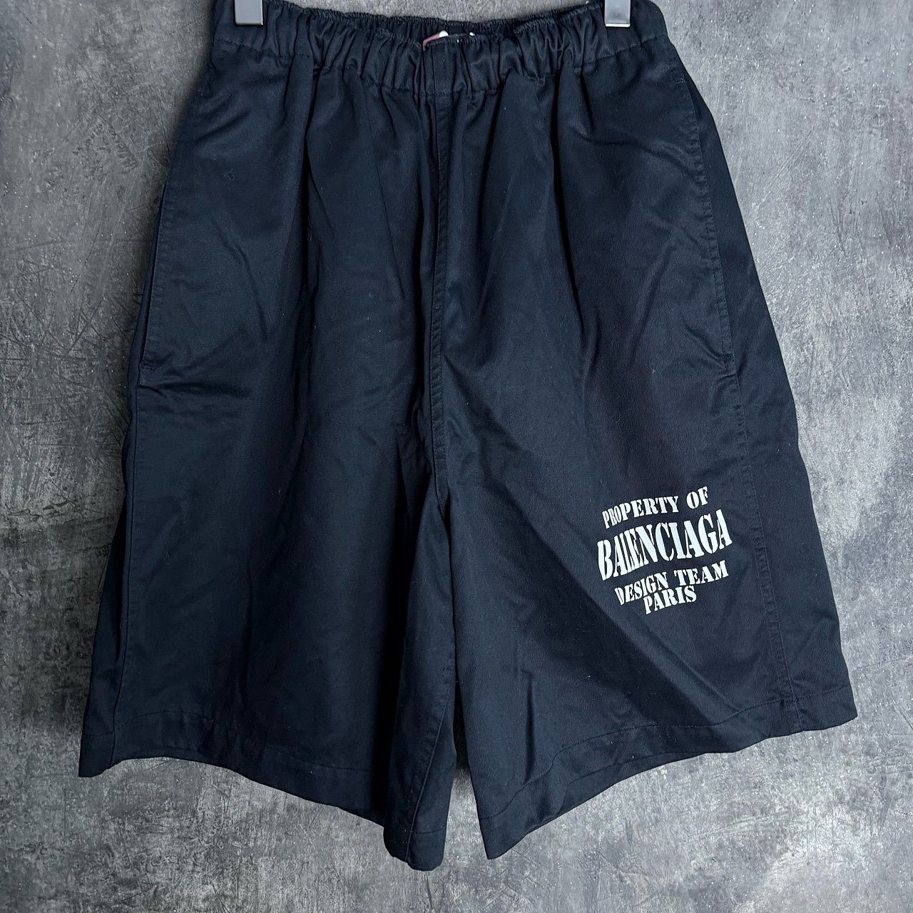 Balenciaga Balenciaga Property Of Logo Nylon Shorts Size US 30 Size US 30 / EU 46 - 1 Thumbnail