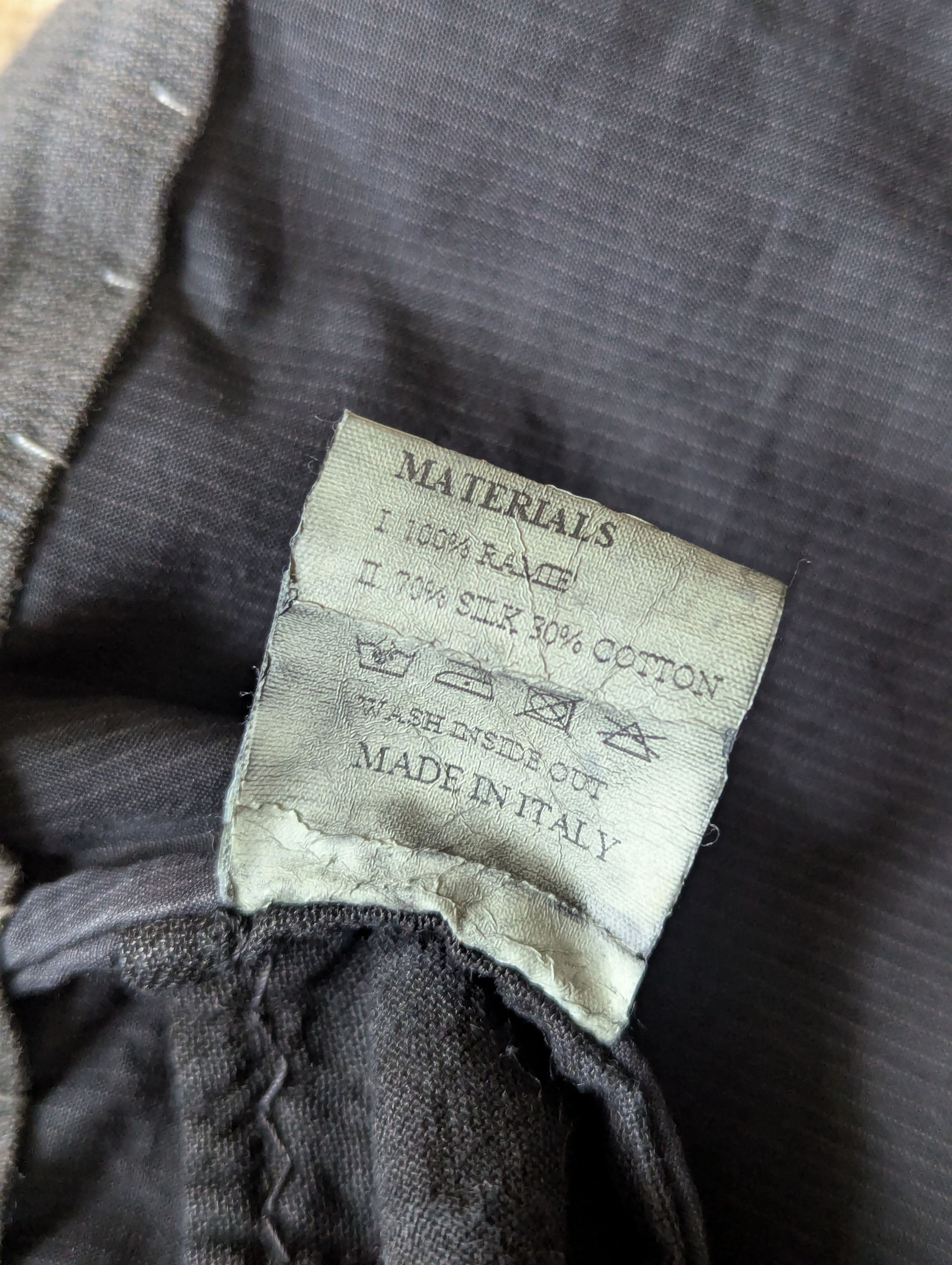 Layer-0 5P. Pant 110 Ramie - Black - Size 52 Size US 36 / EU 52 - 7 Thumbnail
